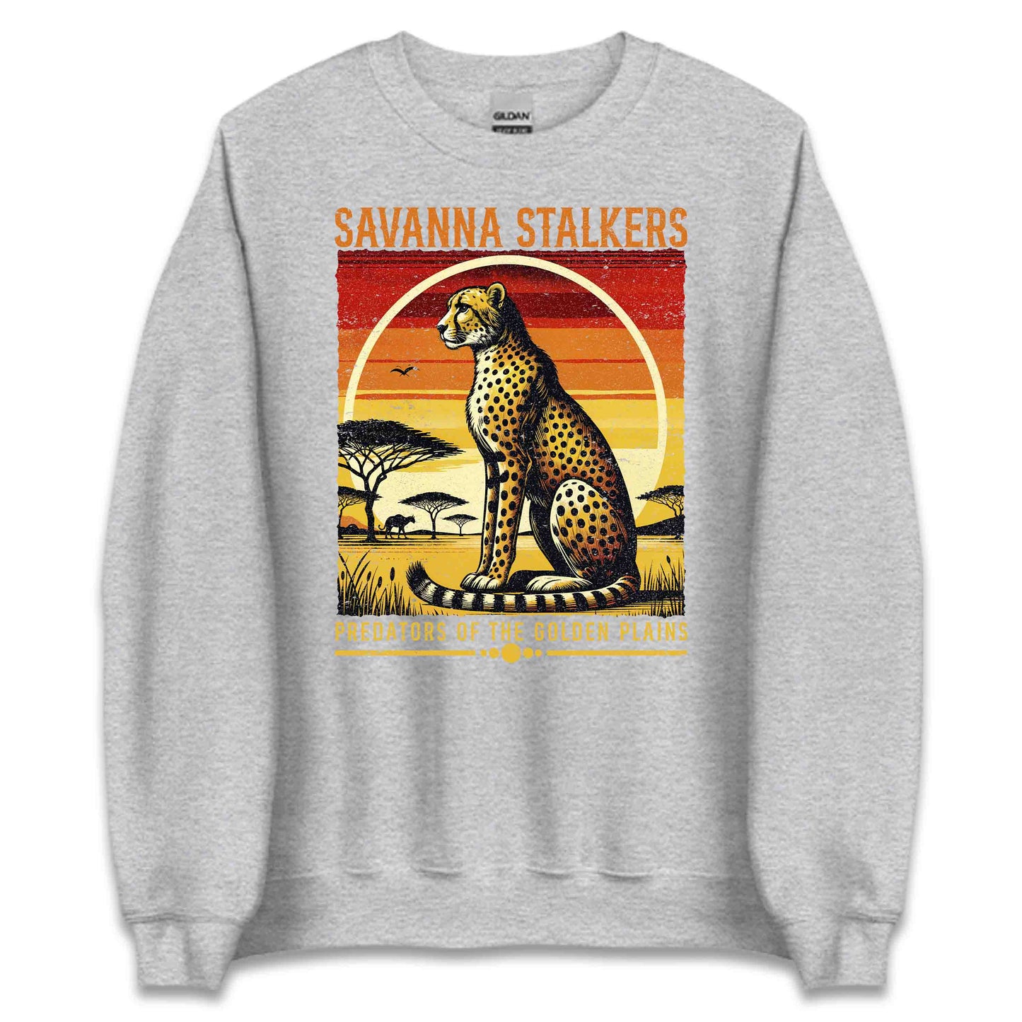 Vintage Cheetah Safari Savanna Stalkers Retro Predators of the Golden Plains | PRODUCT CODE: VTHSVNHESKLT