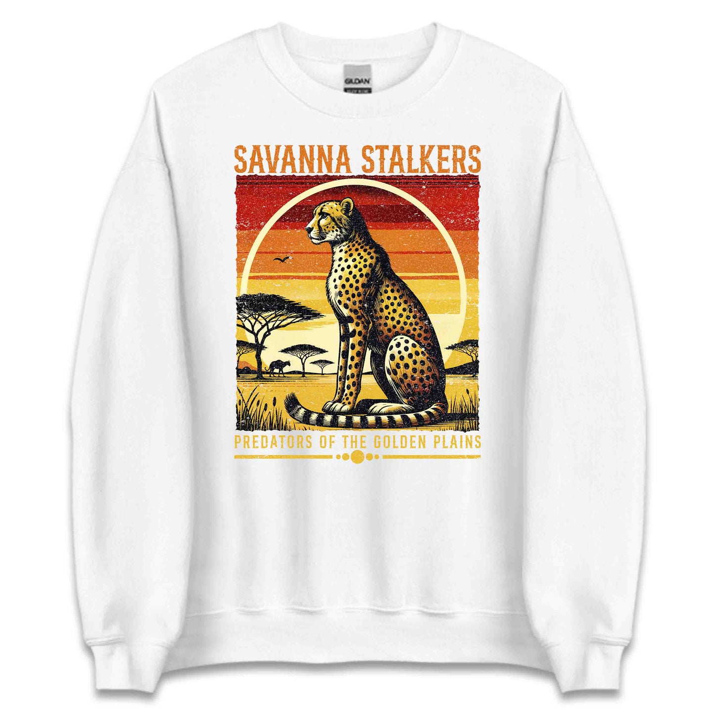 Vintage Cheetah Safari Savanna Stalkers Retro Predators of the Golden Plains | PRODUCT CODE: VTHSVNHESKLT