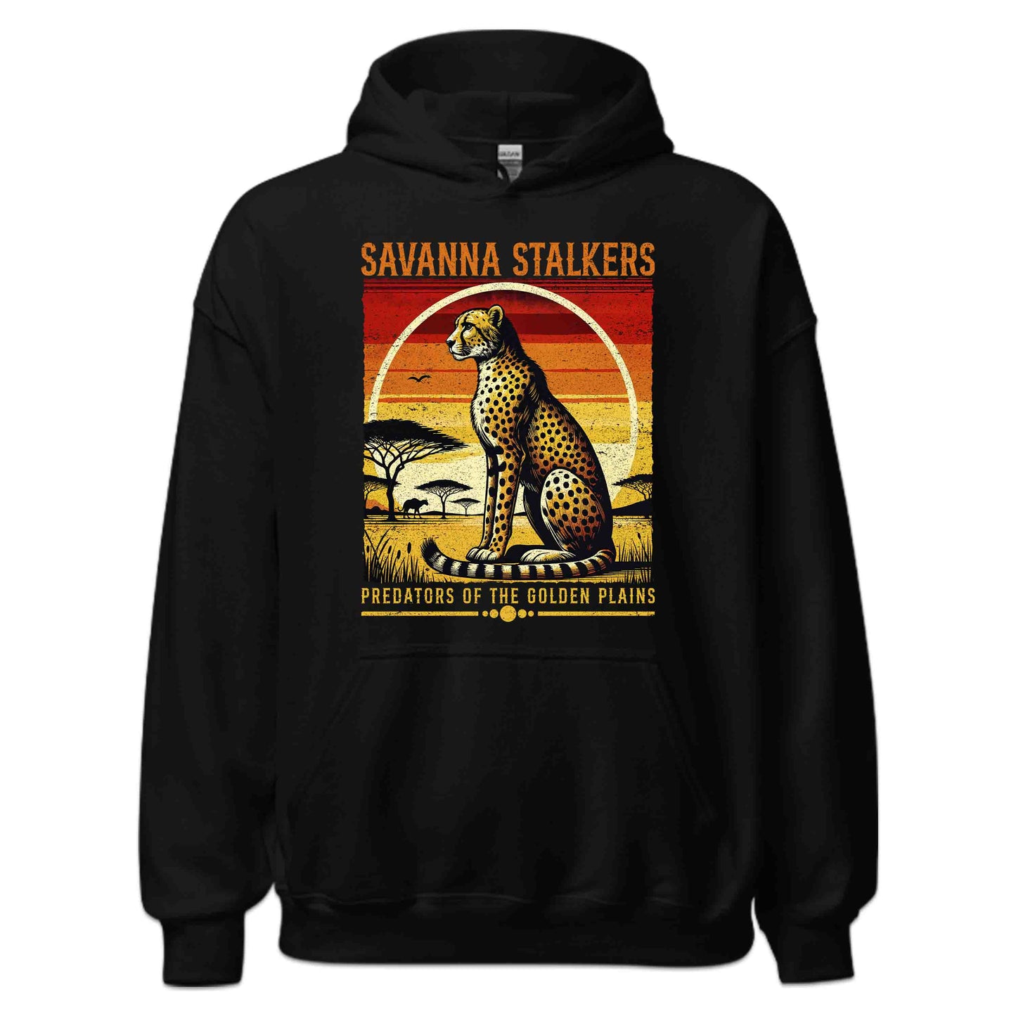 Vintage Cheetah Safari Savanna Stalkers Retro Predators of the Golden Plains | PRODUCT CODE: VTHSVNHESKLT