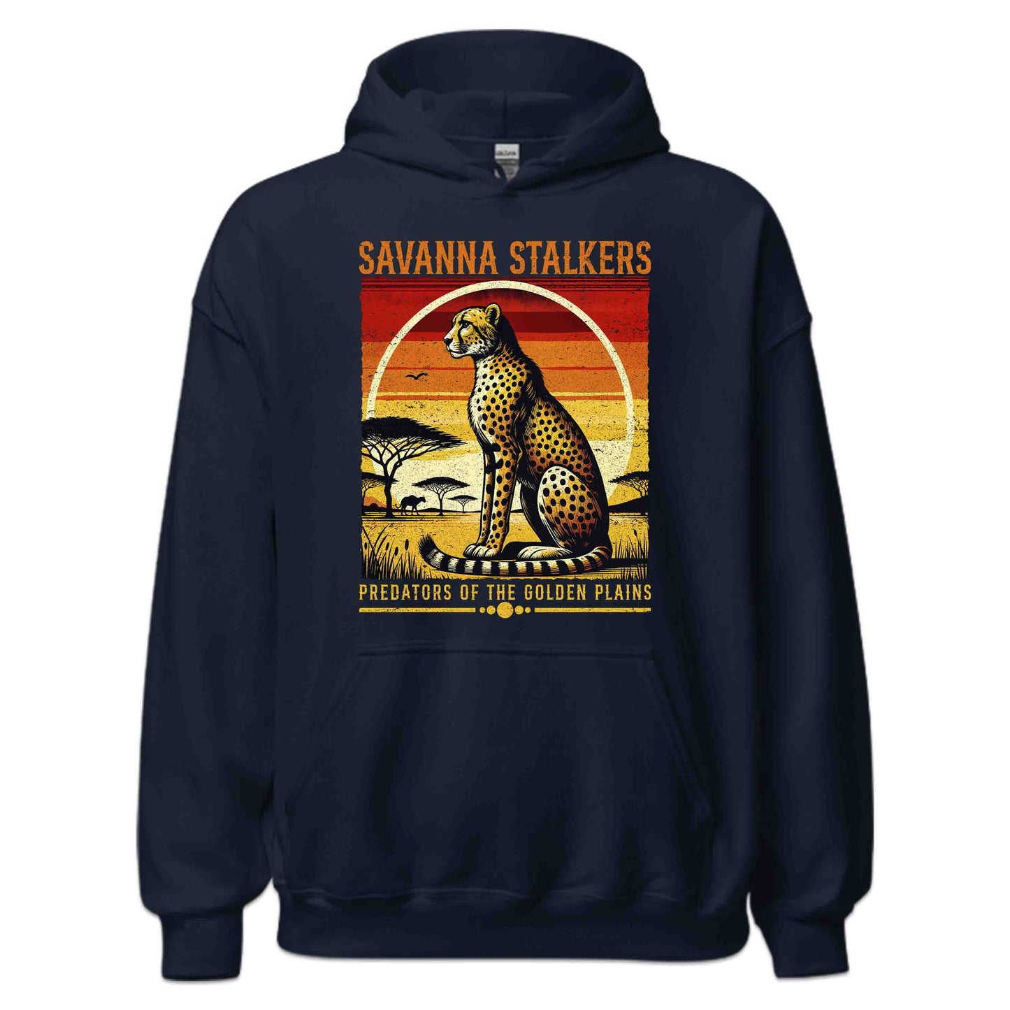 Vintage Cheetah Safari Savanna Stalkers Retro Predators of the Golden Plains | PRODUCT CODE: VTHSVNHESKLT