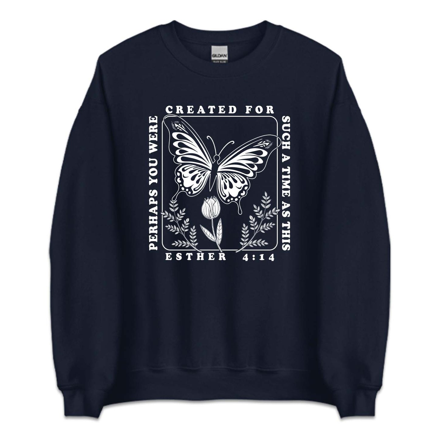 Esther 4:14 Bible Verse Cute Flower | PRODUCT CODE: BLBVSRETRF