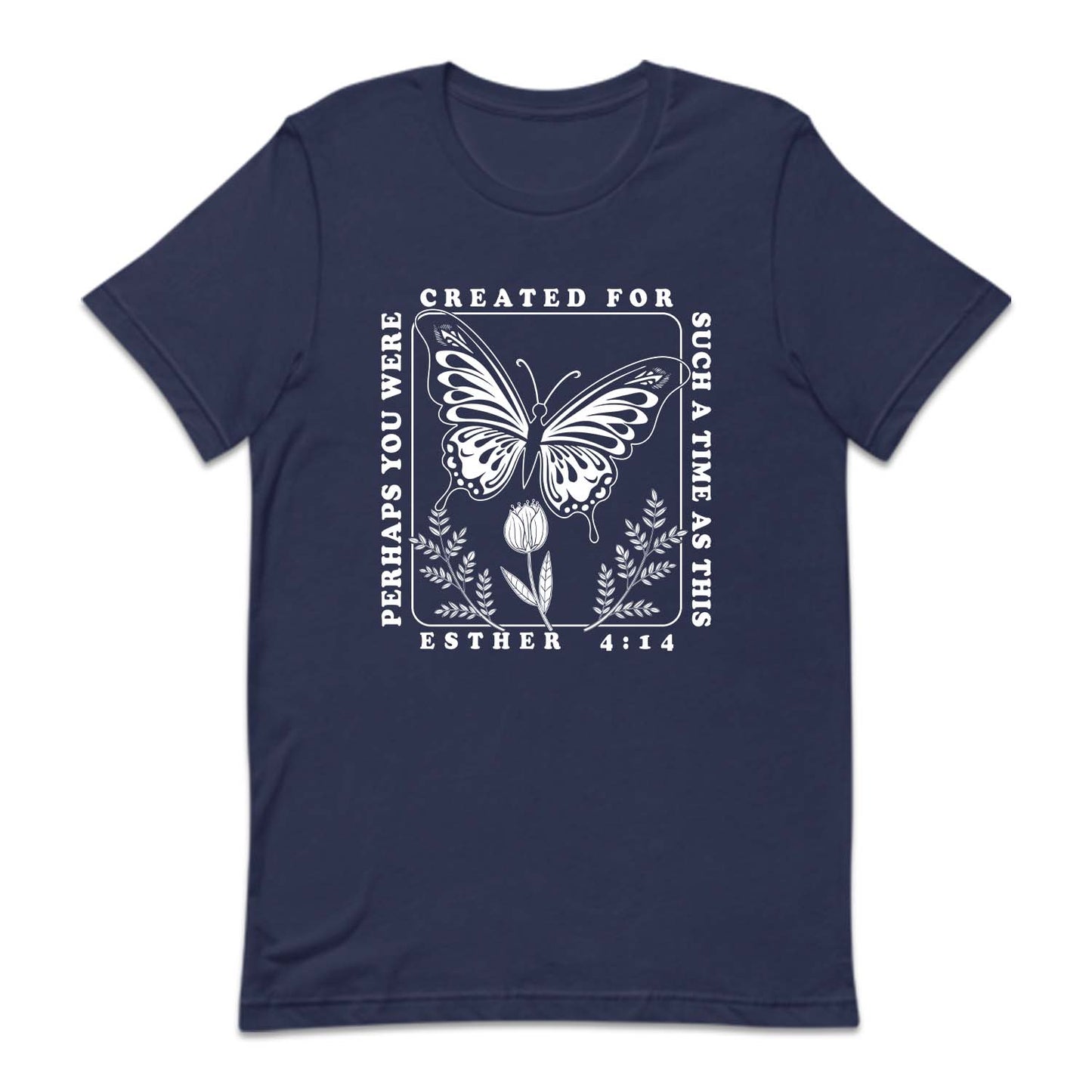 Esther 4:14 Bible Verse Cute Flower | PRODUCT CODE: BLBVSRETRF