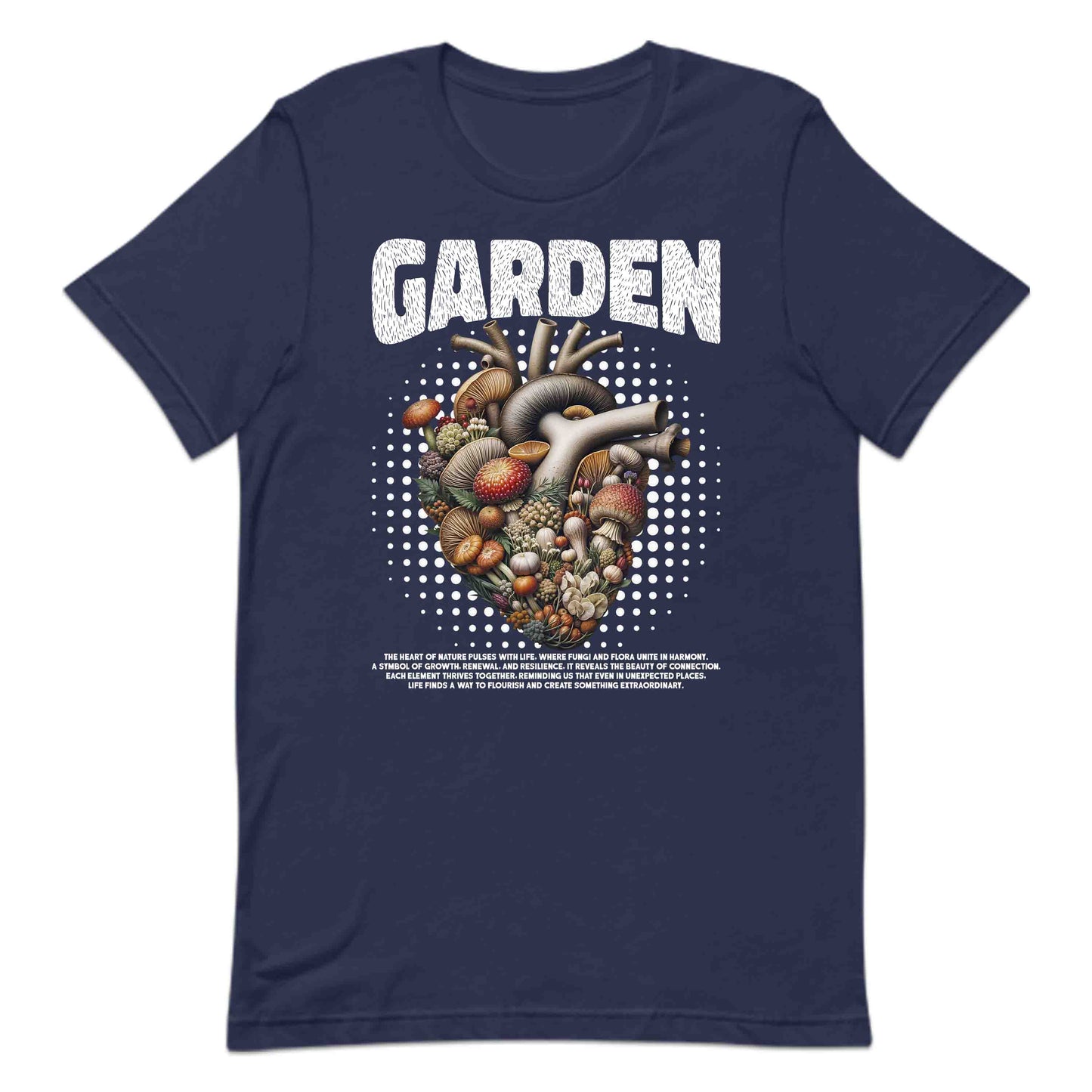 Whimsical Nature Garden Mushroom and Floral Gardening Lovers | PRODUCT CODE: WHMSCNTUGRD