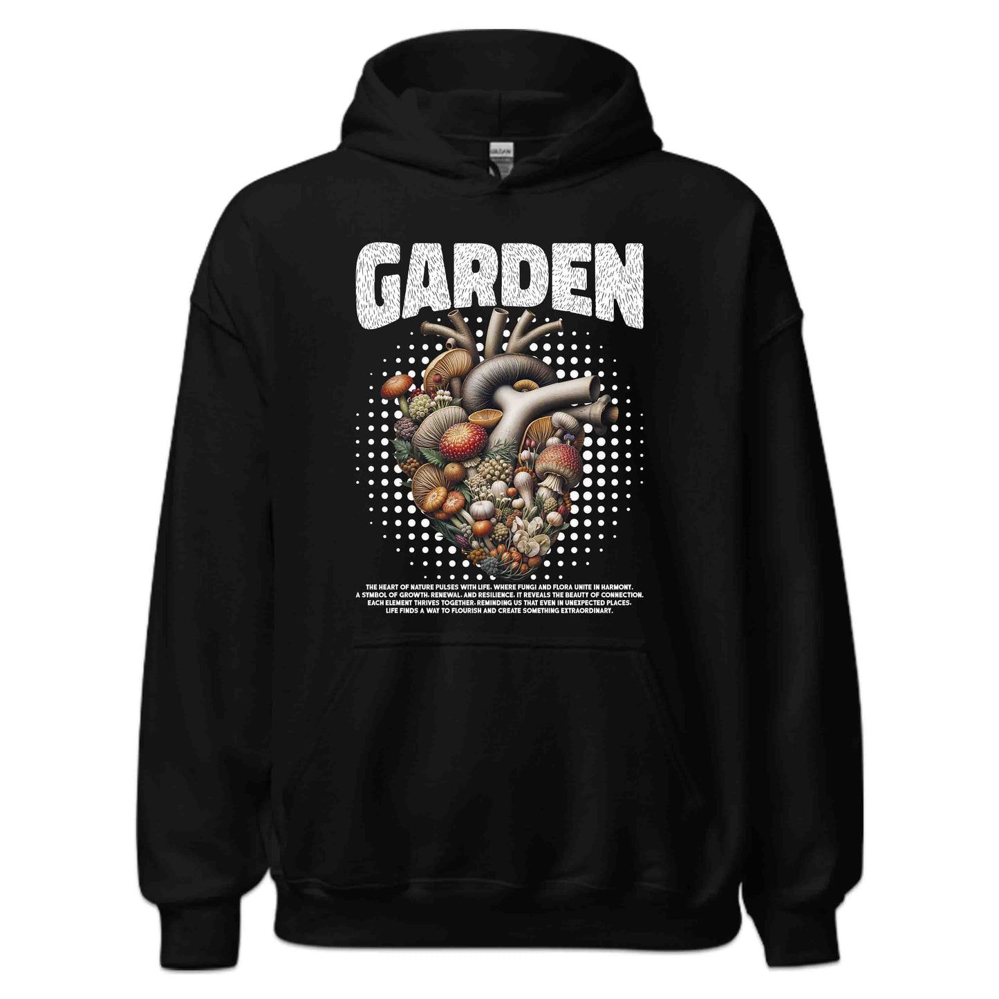 Whimsical Nature Garden Mushroom and Floral Gardening Lovers | PRODUCT CODE: WHMSCNTUGRD