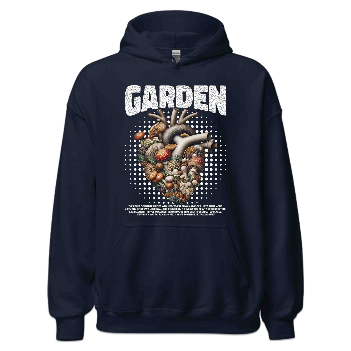 Whimsical Nature Garden Mushroom and Floral Gardening Lovers | PRODUCT CODE: WHMSCNTUGRD