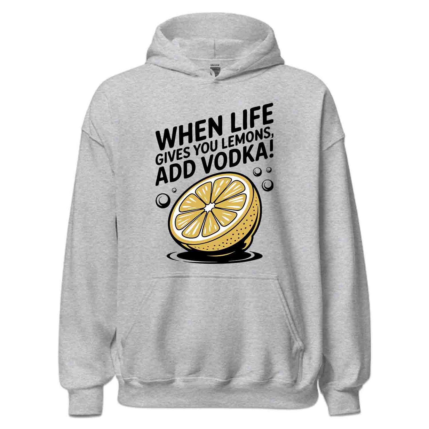 Add Vodka T-Shirt, Funny Lemon Drink Sweatshirt, Sarcastic Party Hoodie | PRODUCT CODE: WJKHWEIONL
