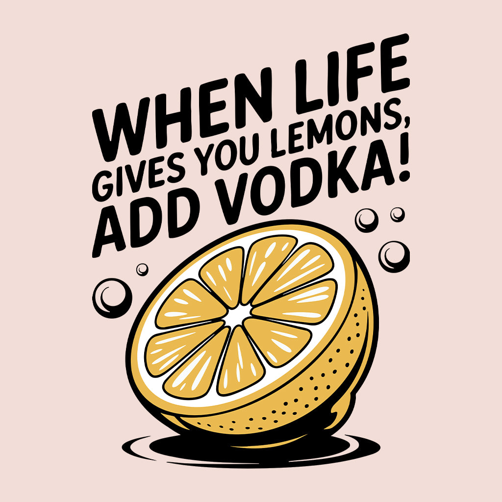 Add Vodka T-Shirt, Funny Lemon Drink Sweatshirt, Sarcastic Party Hoodie | PRODUCT CODE: WJKHWEIONL