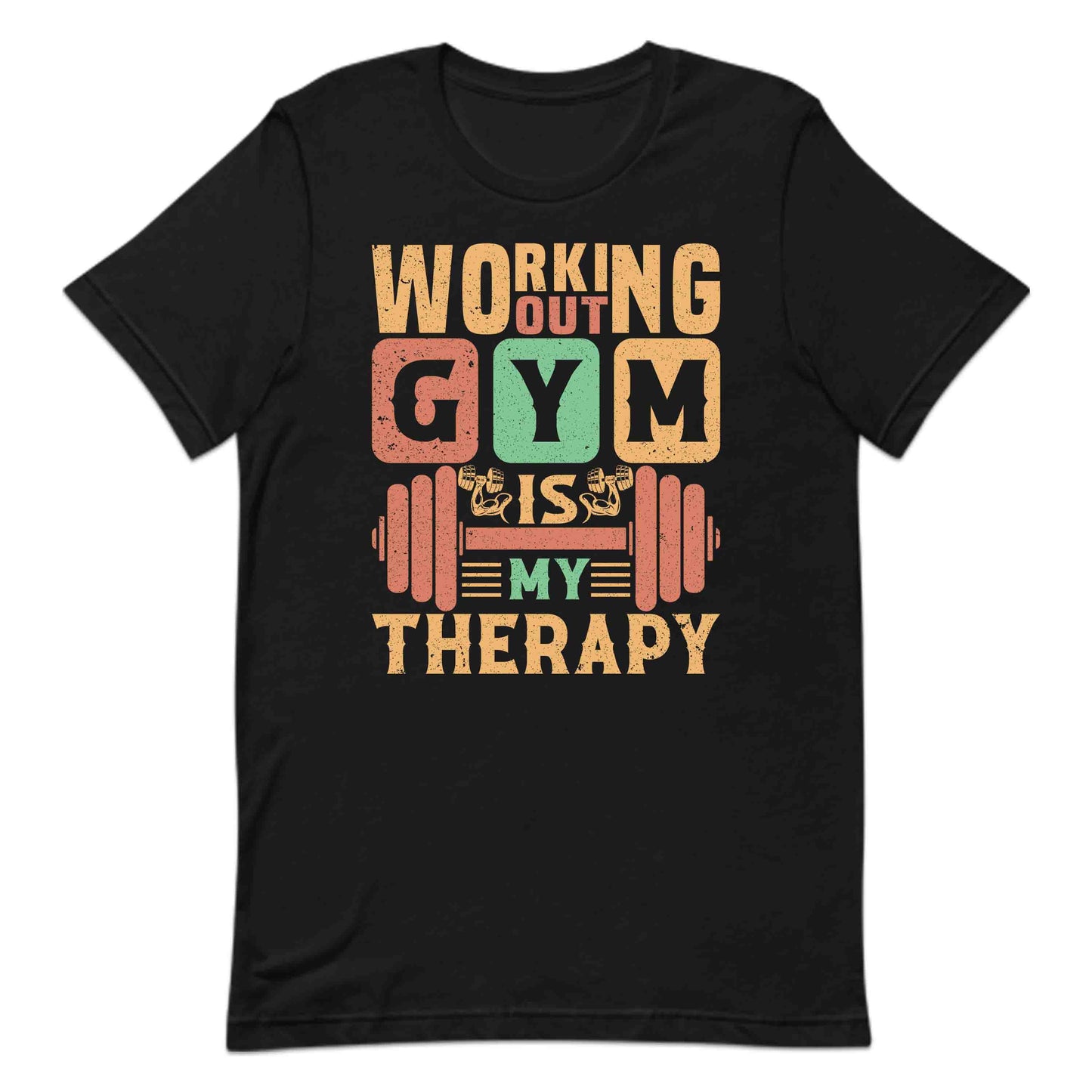 Working Out Gym Is My Therapy Gym Training | PRODUCT CODE: WKNGYMTHPYRFL