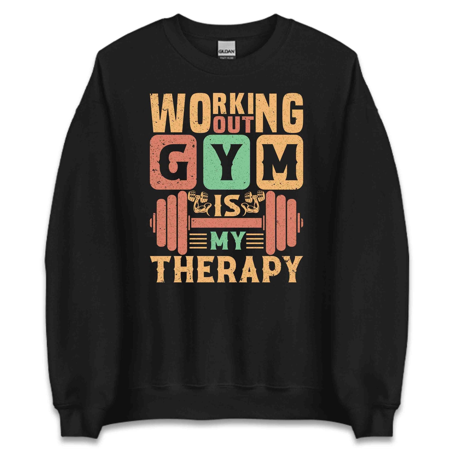 Working Out Gym Is My Therapy Gym Training | PRODUCT CODE: WKNGYMTHPYRFL