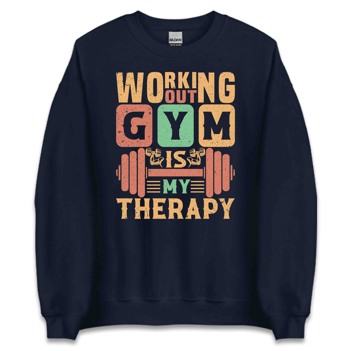 Working Out Gym Is My Therapy Gym Training | PRODUCT CODE: WKNGYMTHPYRFL