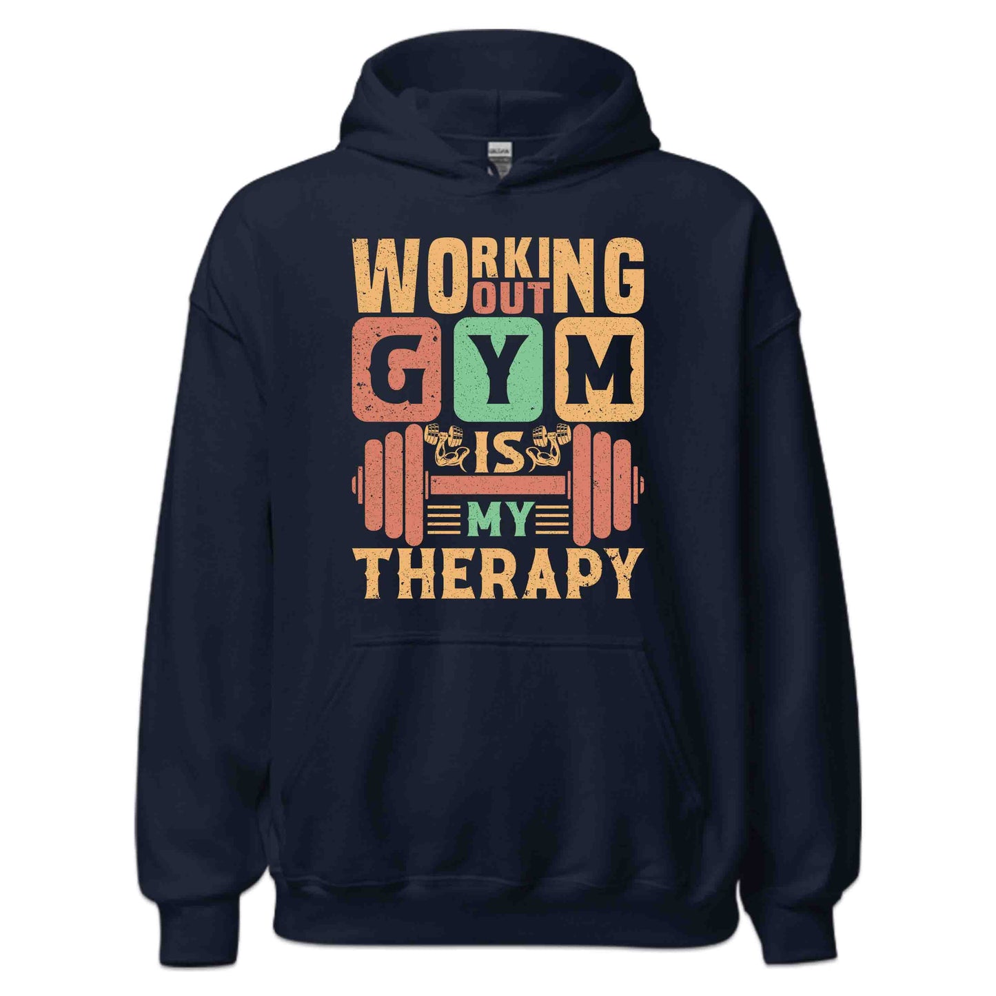 Working Out Gym Is My Therapy Gym Training | PRODUCT CODE: WKNGYMTHPYRFL