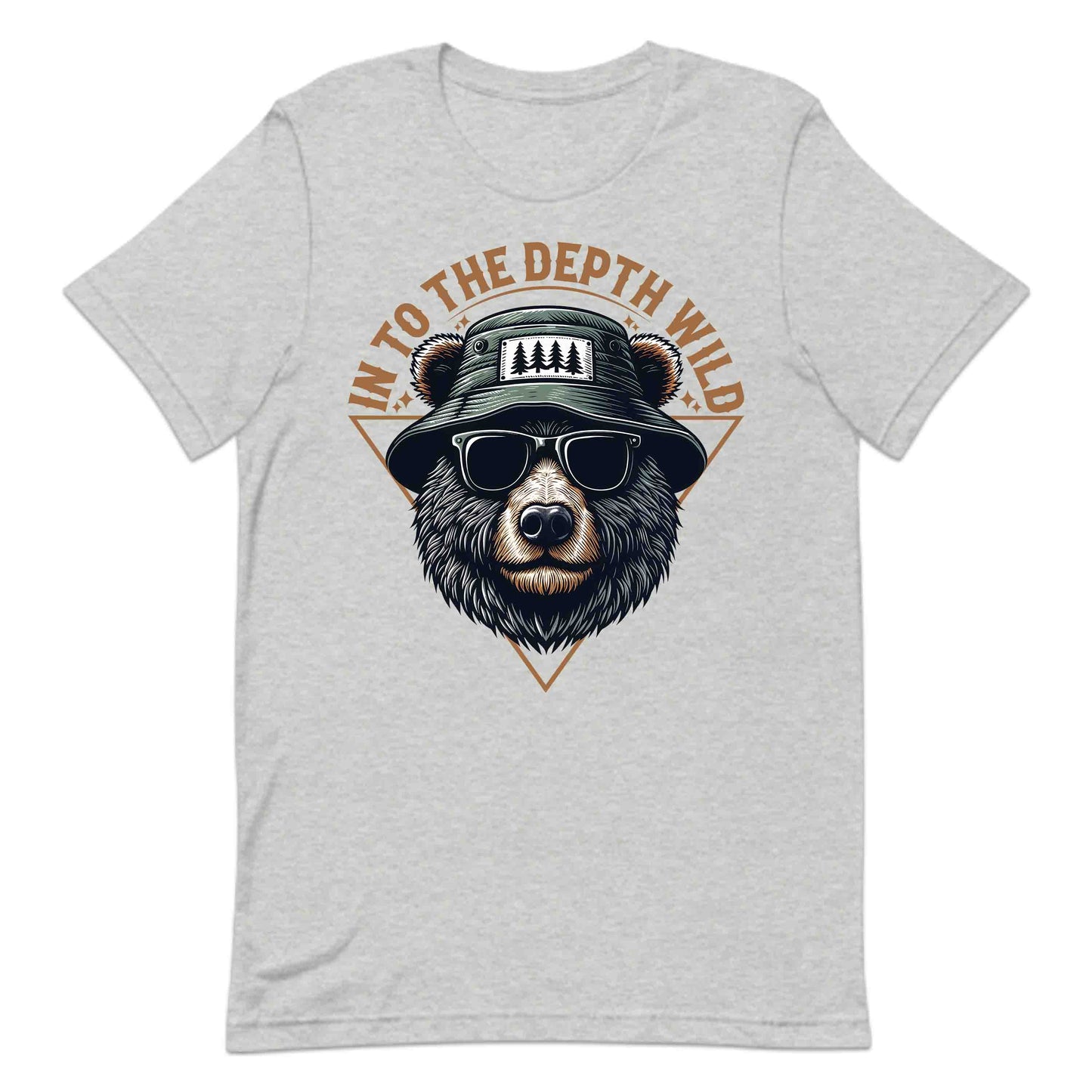 Into the Depth Wild Bear with Hat and Glasses Camping Adventure | PRODUCT CODE: WLDBREANTOH