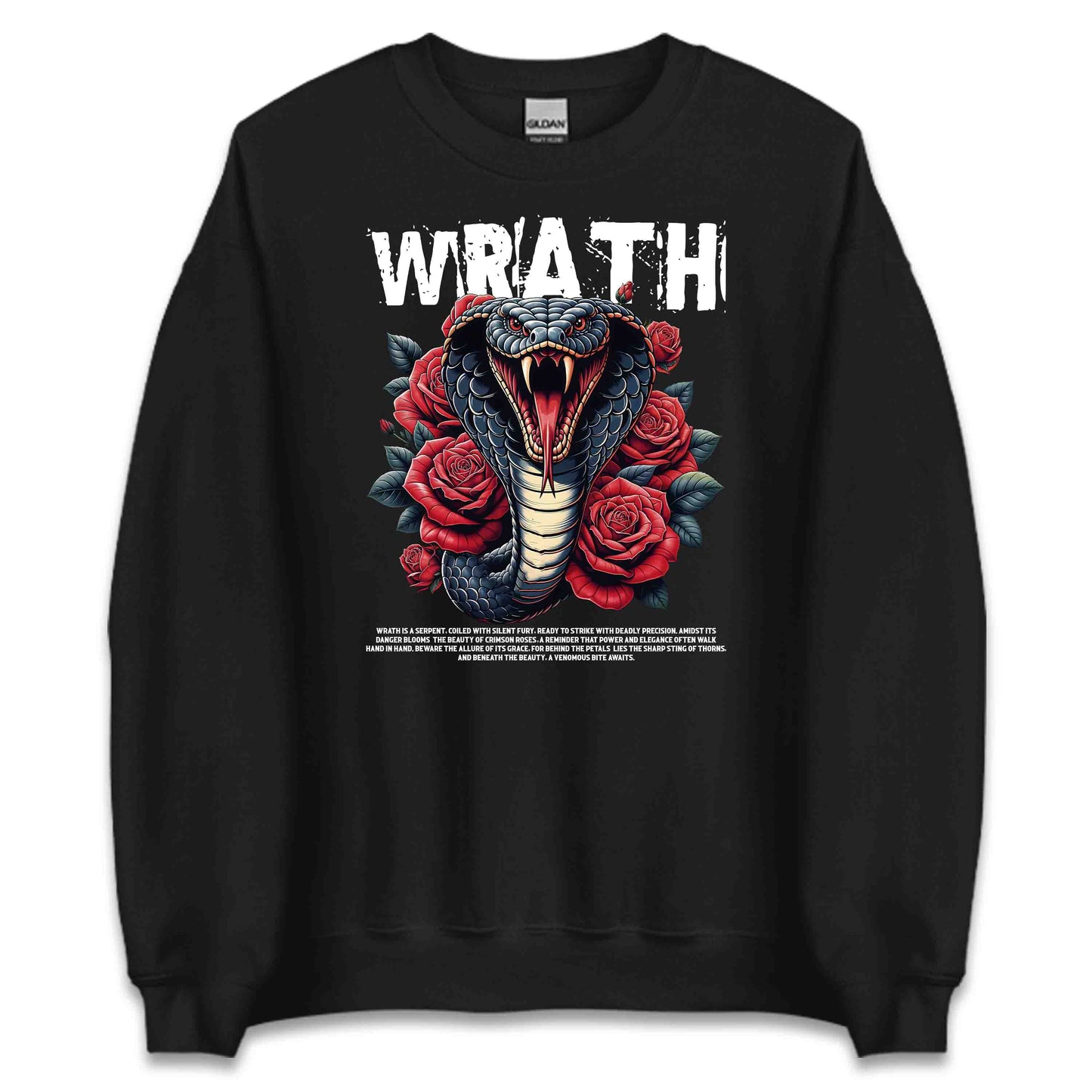 Wrath Cobra Stylish Rebels Striking Cobra & Roses | PRODUCT CODE: WTHRCNBSROFE