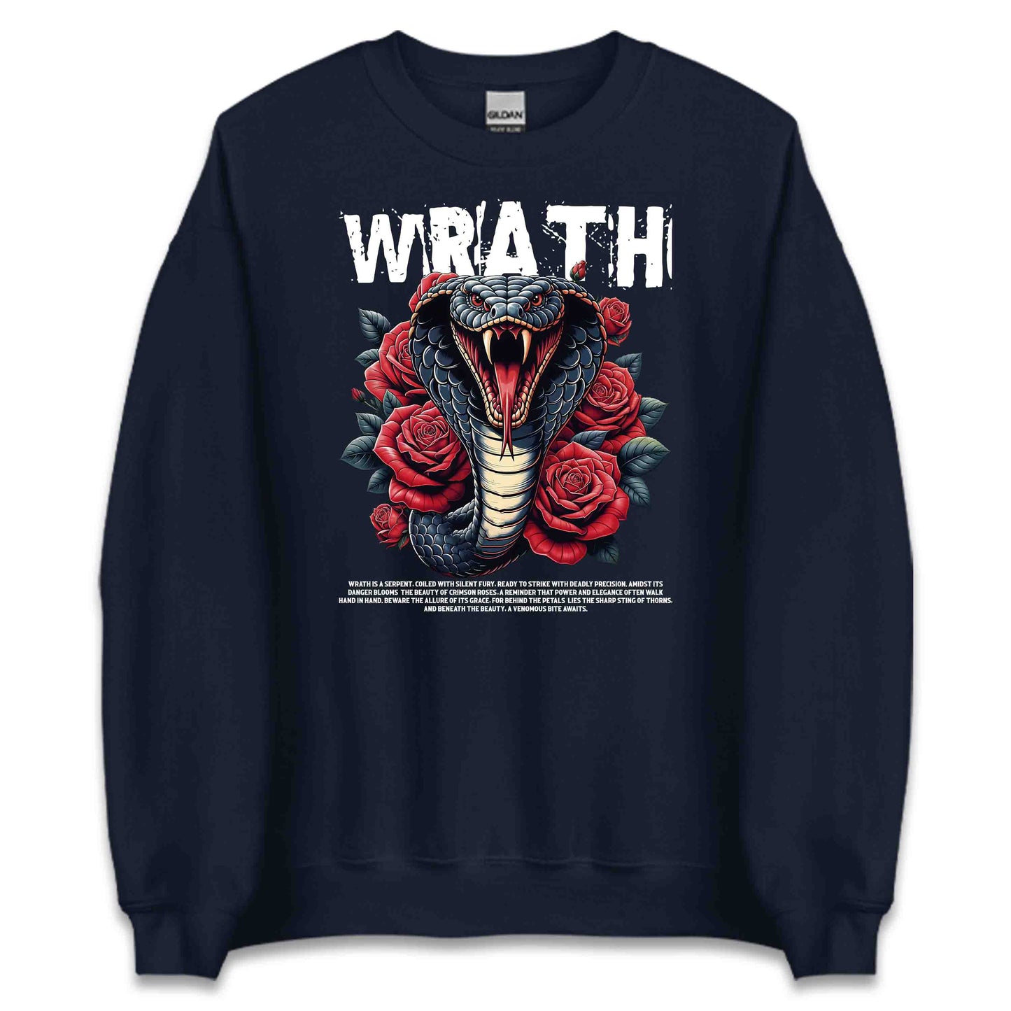 Wrath Cobra Stylish Rebels Striking Cobra & Roses | PRODUCT CODE: WTHRCNBSROFE