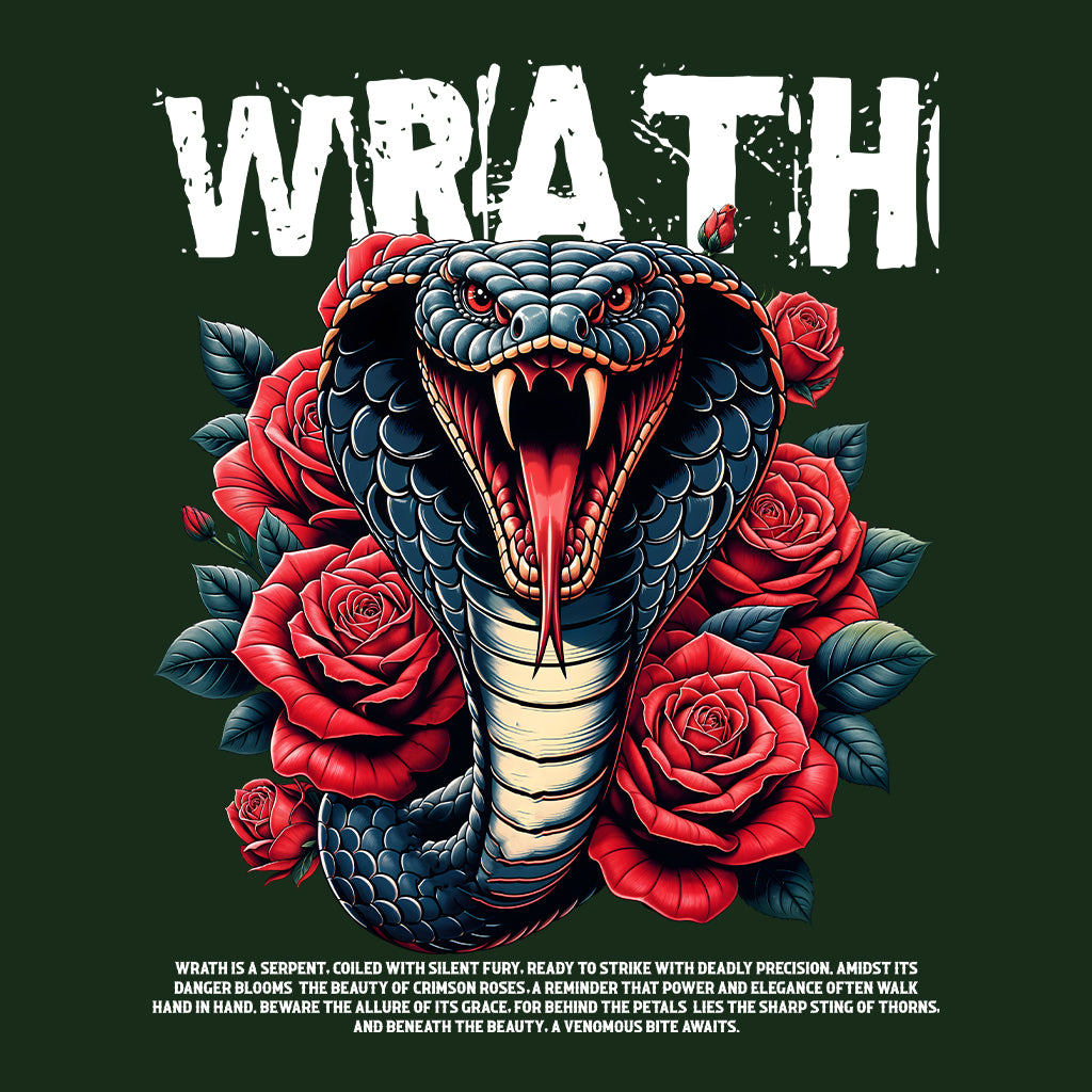 Wrath Cobra Stylish Rebels Striking Cobra & Roses | PRODUCT CODE: WTHRCNBSROFE