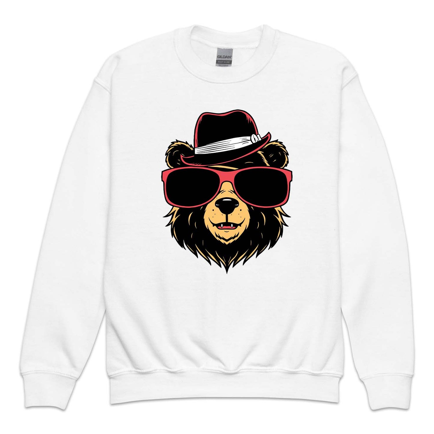 Bear With Sunglasses And Hat Trendy Wildlife Bear | PRODUCT CODE: BRWTHSNHT