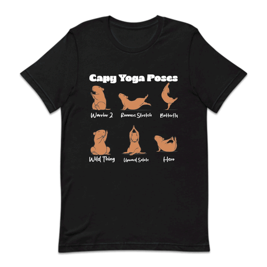 Cute Capybara Yoga Poses | PRODUCT CODE: YGCPYSOBR