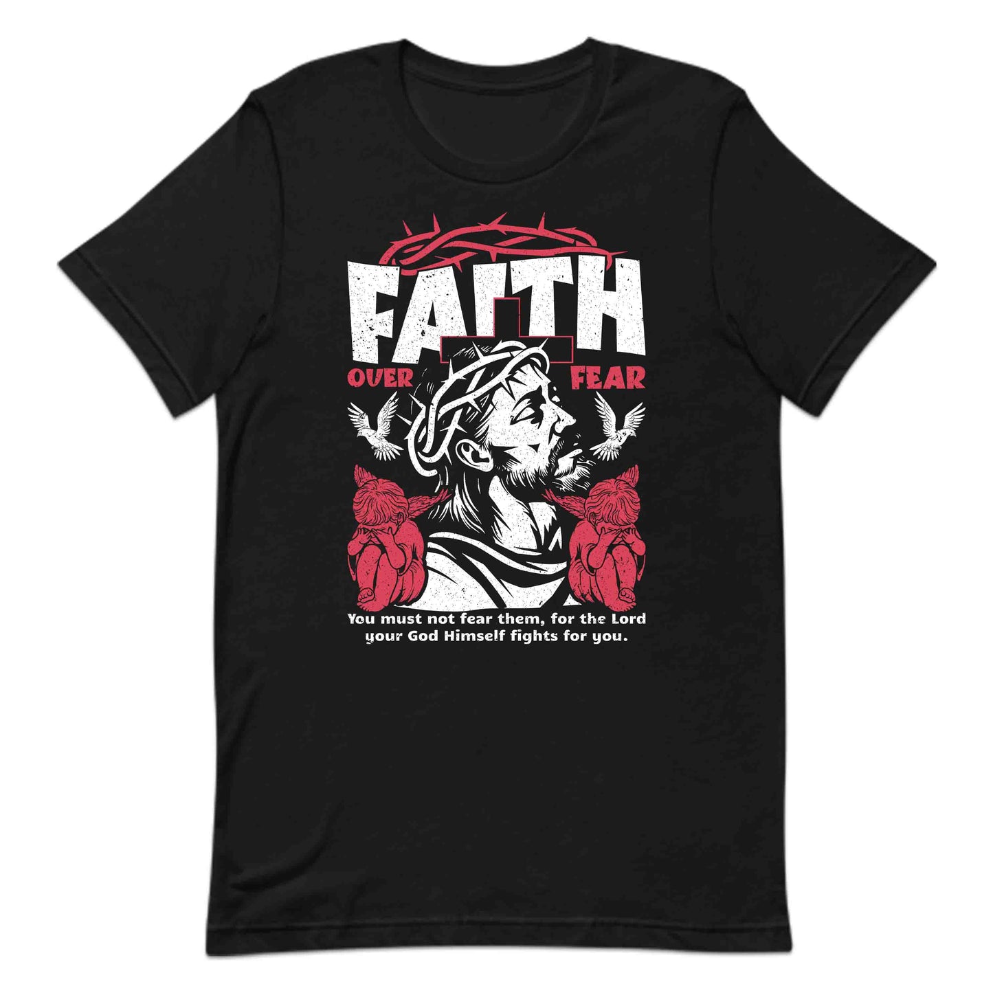 Faith Over Fear Christian Jesus Crown of Thorns | PRODUCT CODE: YMUNTFHMLRG