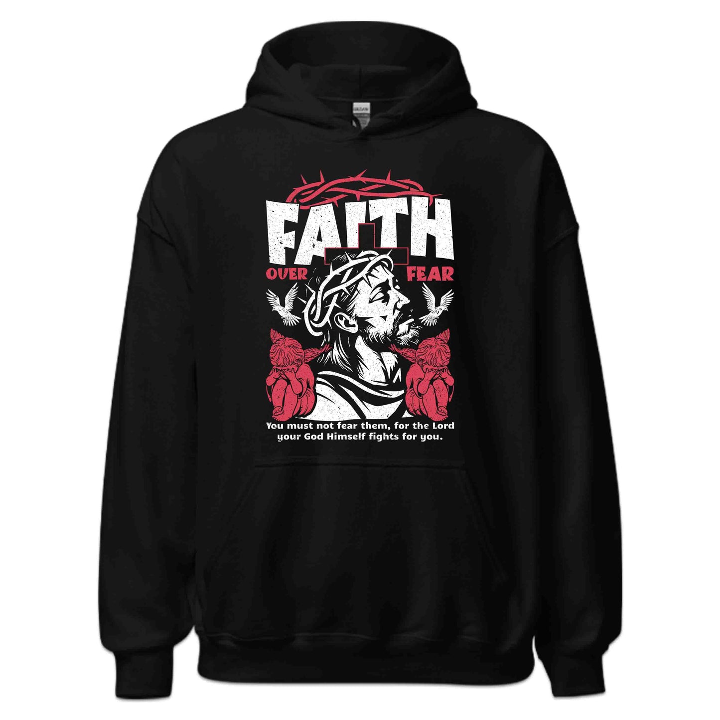 Faith Over Fear Christian Jesus Crown of Thorns | PRODUCT CODE: YMUNTFHMLRG