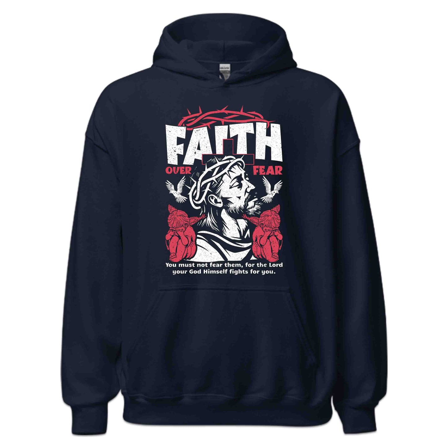 Faith Over Fear Christian Jesus Crown of Thorns | PRODUCT CODE: YMUNTFHMLRG