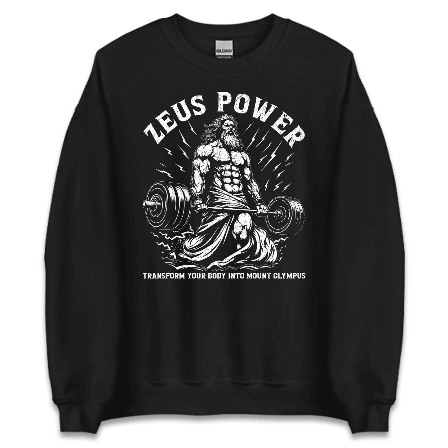 Zeus Power Epic Bodybuilding Greek Gods Gym Warriors Mount Olympus | PRODUCT CODE: ZSUPWREPCBDY