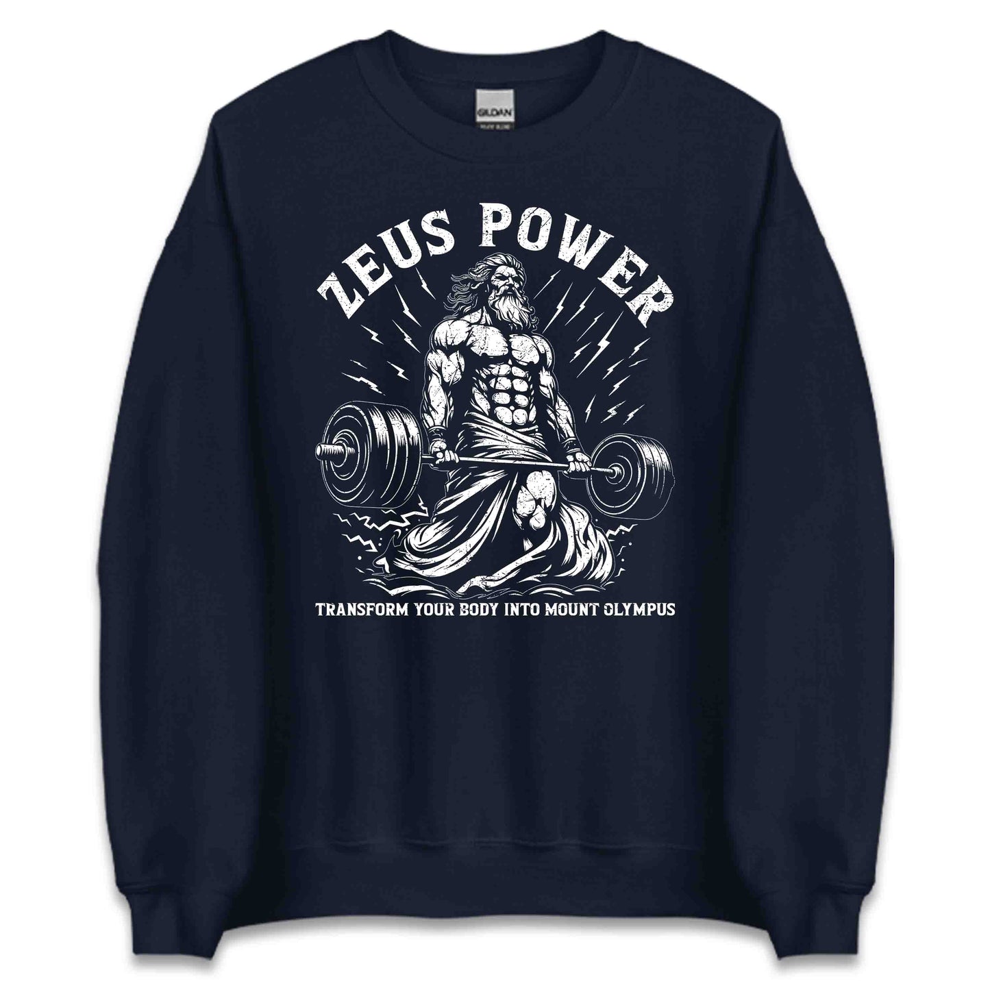 Zeus Power Epic Bodybuilding Greek Gods Gym Warriors Mount Olympus | PRODUCT CODE: ZSUPWREPCBDY