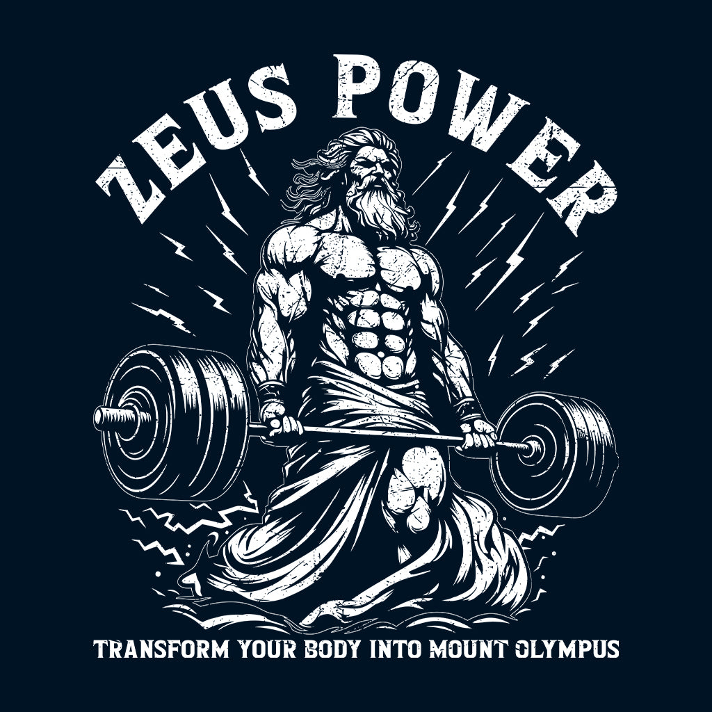 Zeus Power Epic Bodybuilding Greek Gods Gym Warriors Mount Olympus | PRODUCT CODE: ZSUPWREPCBDY