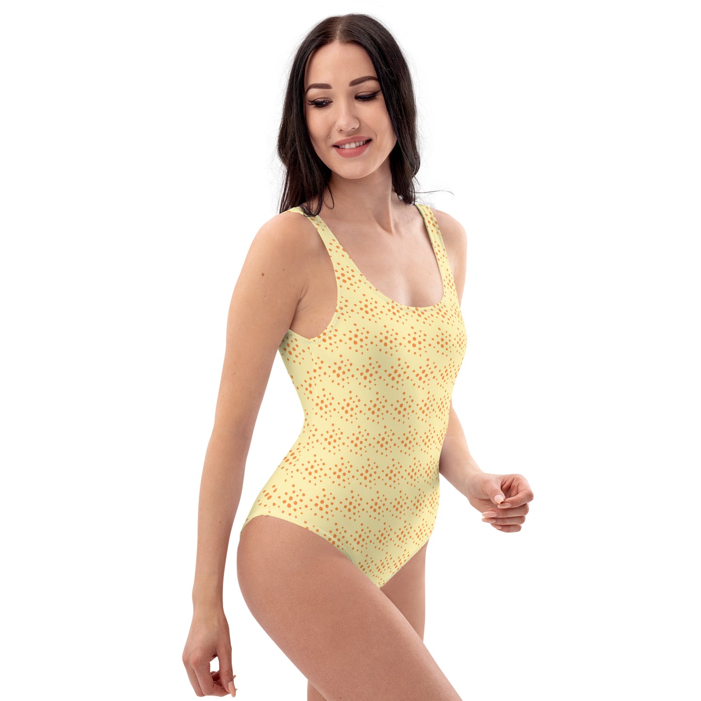 Summer Abstract One-Piece Swimsuit