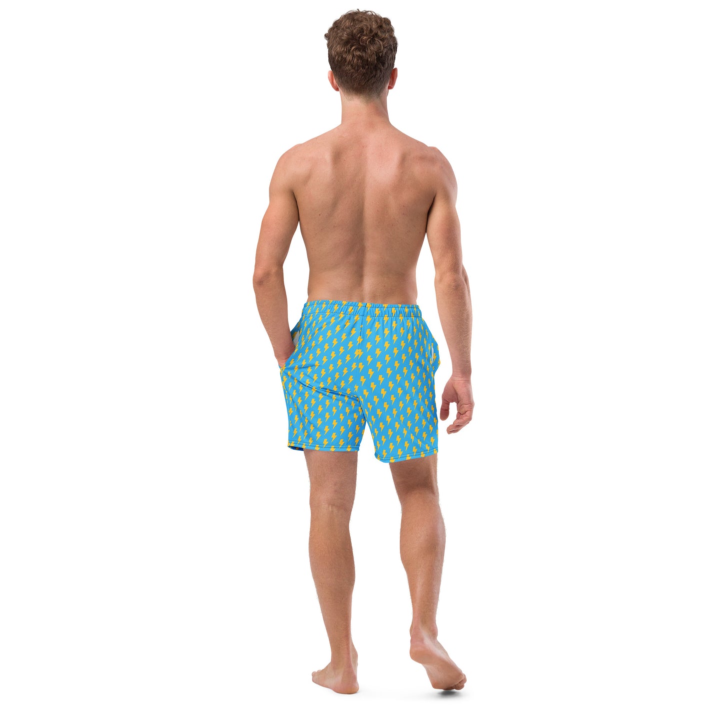 Flash Lightening Bolt Men's swim trunks