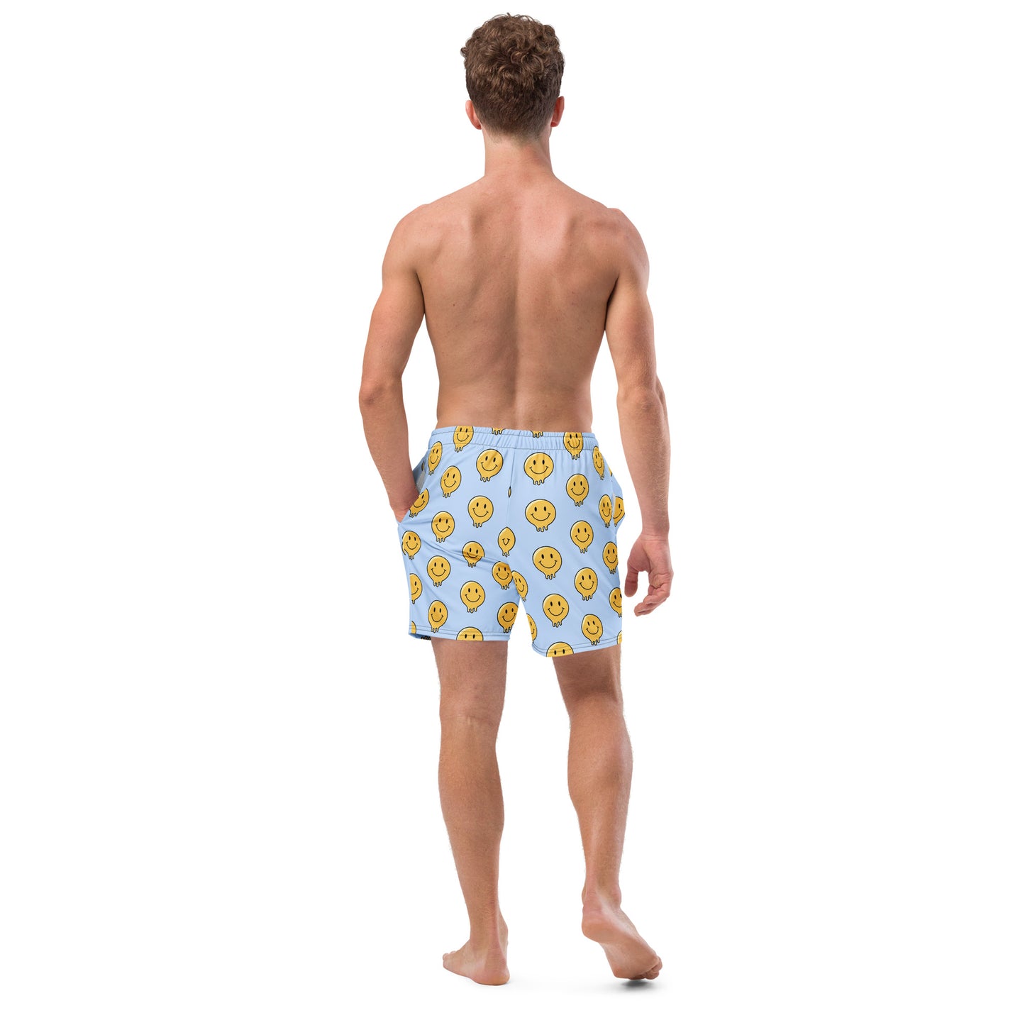 Smiley emoji Men's swim trunks