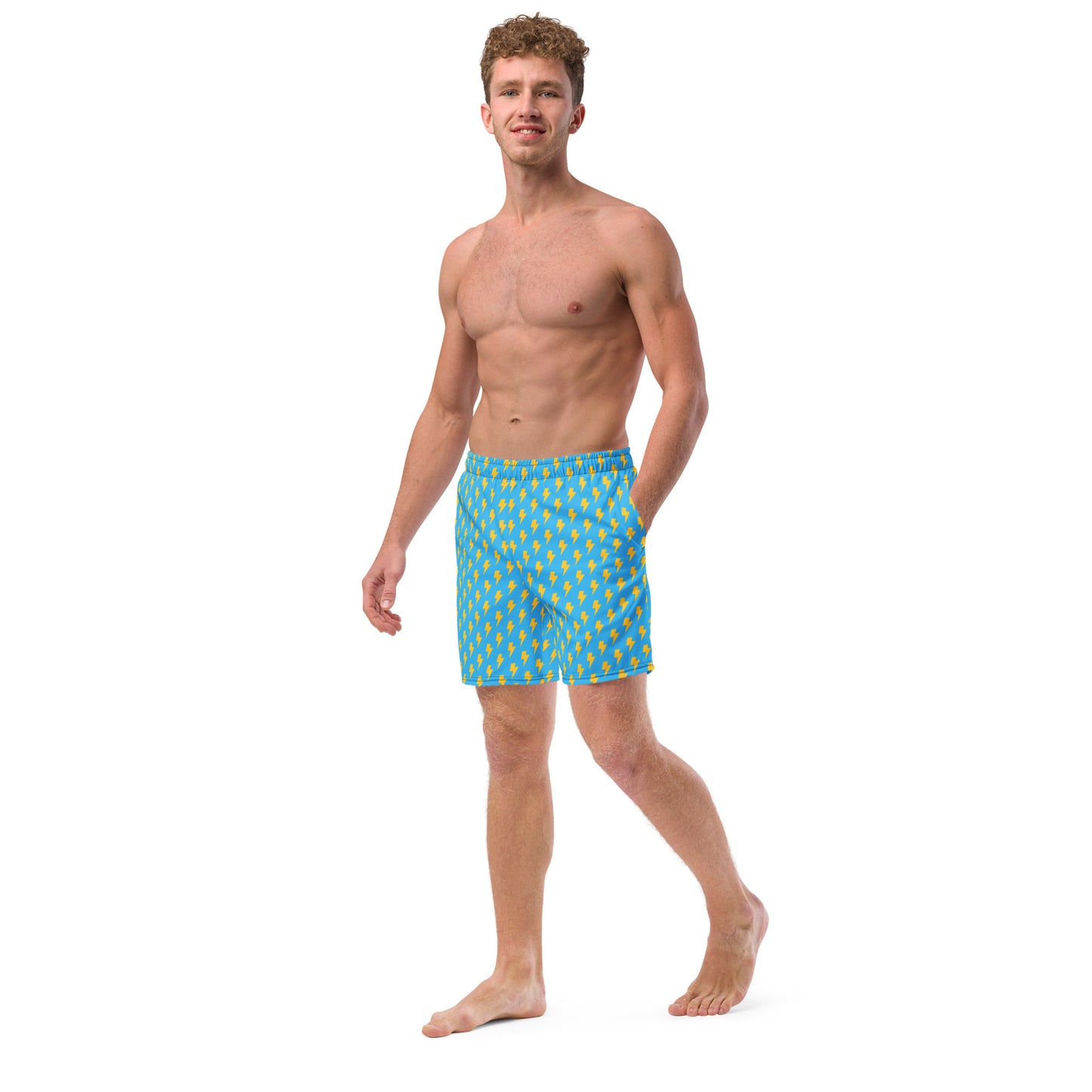 Flash Lightening Bolt Men's swim trunks