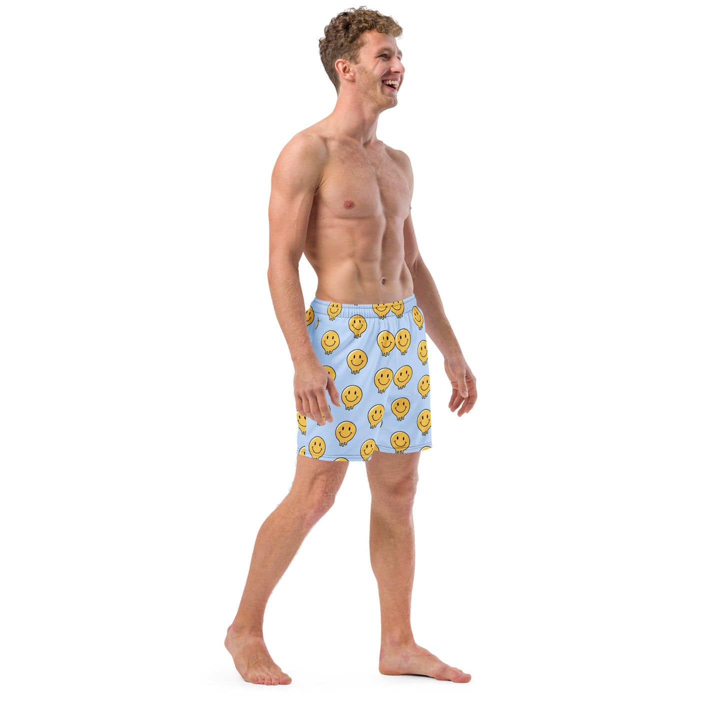 Smiley emoji Men's swim trunks
