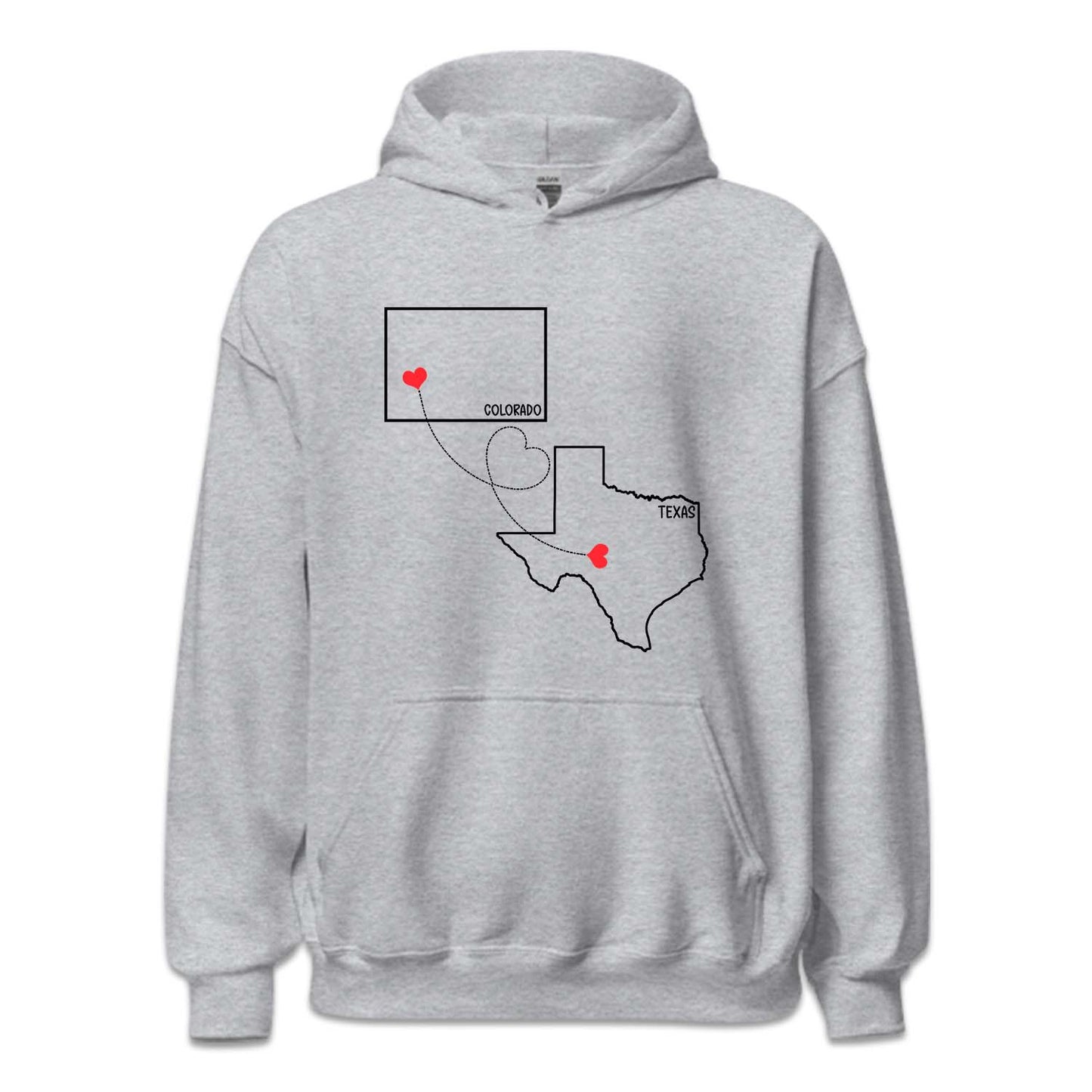 Personalized State to State Long Distance Relationship | PRODUCT CODE: CSTATLNGDC
