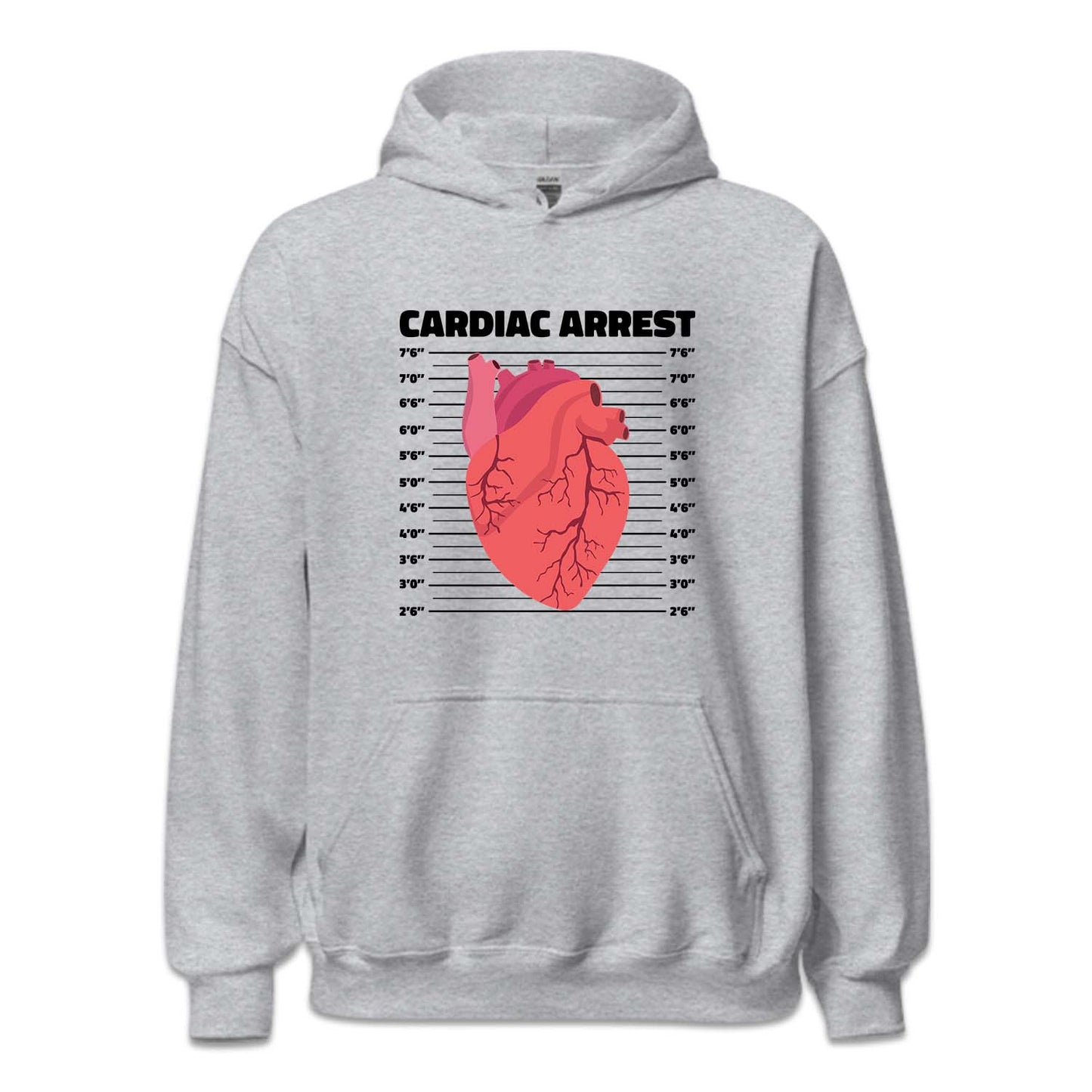 Cardiac Arrest Anatomical Heart Humor | PRODUCT CODE: CRDNRASTG