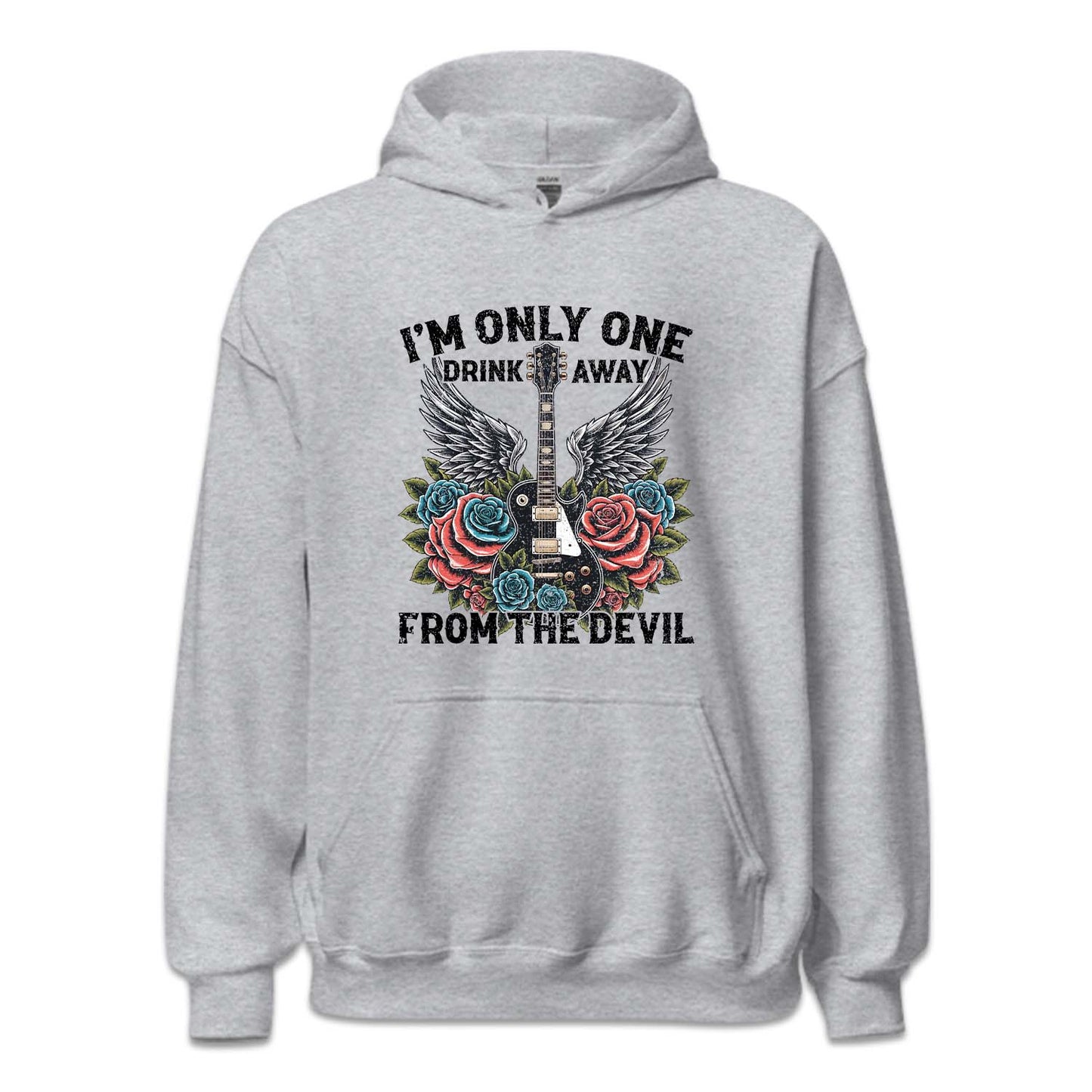 Western Guitar I Am Only One Drink Away From The Devil Cicada Concert | PRODUCT CODE: MAONLYDKRV