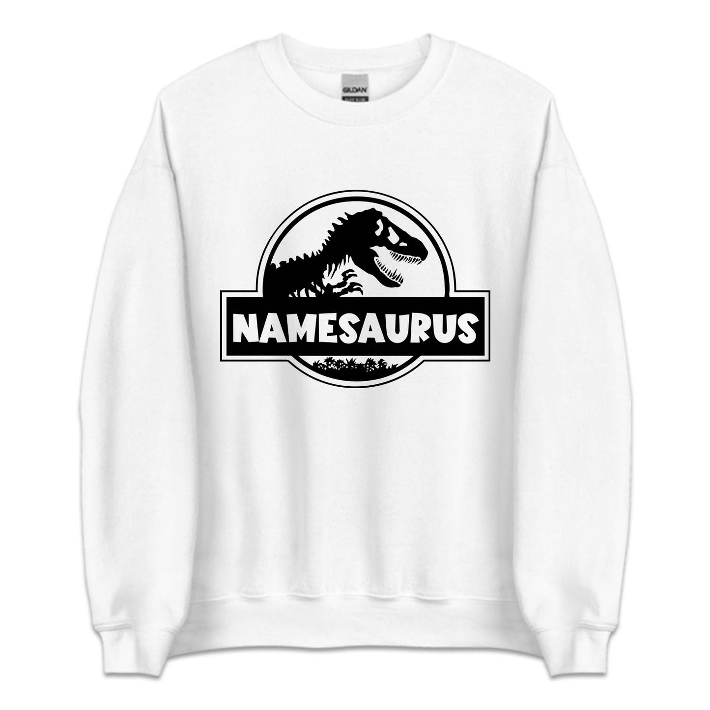 Personalized Namesaurus Dinosaur | PRODUCT CODE: DNAURCSTNM