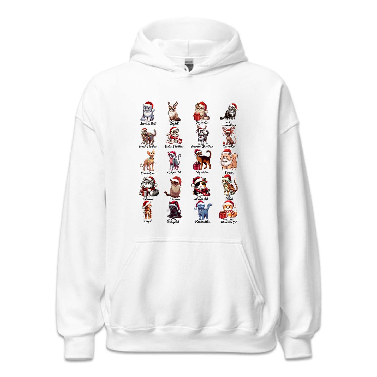 Christmas Taylor Midnights Xmas Cats Breeds | PRODUCT CODE: CHTBRDTYLSW