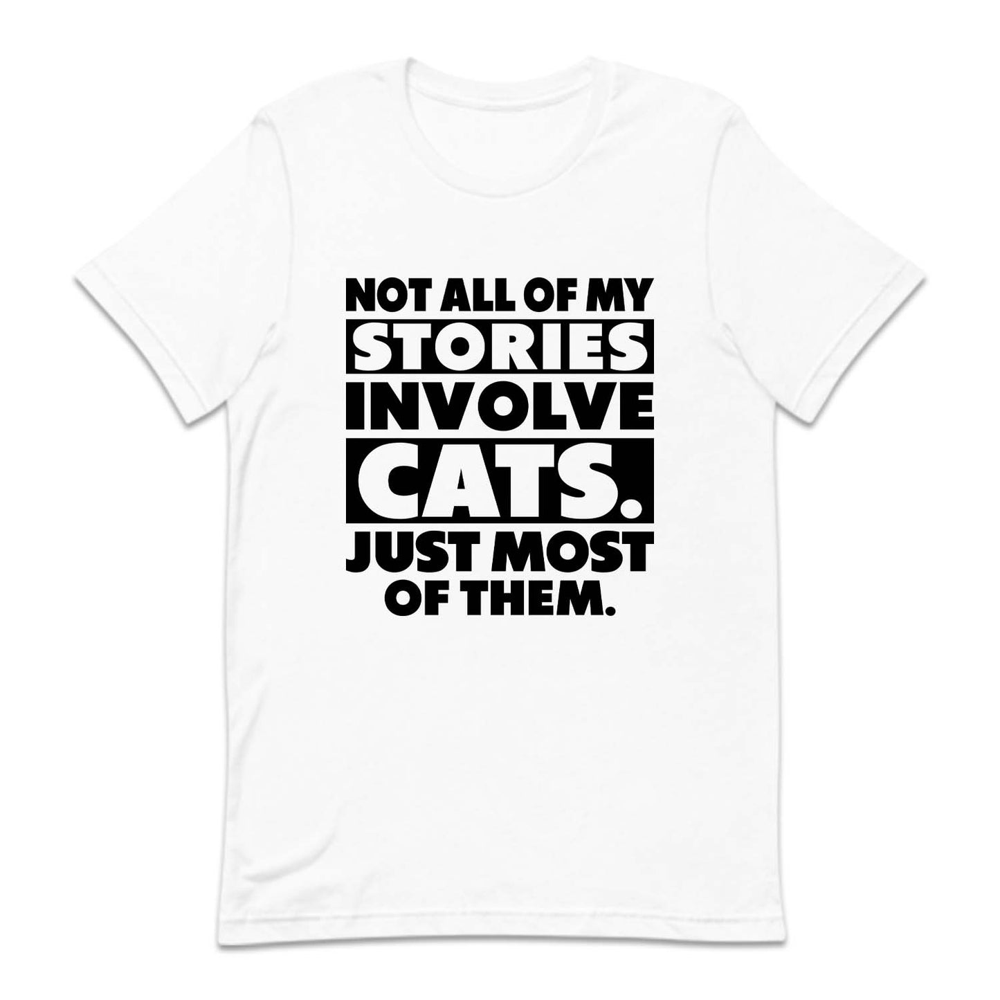 Not All Of My Stories Involve Cats Just Most Of Them | PRODUCT CODE: NTALOMSTCJ