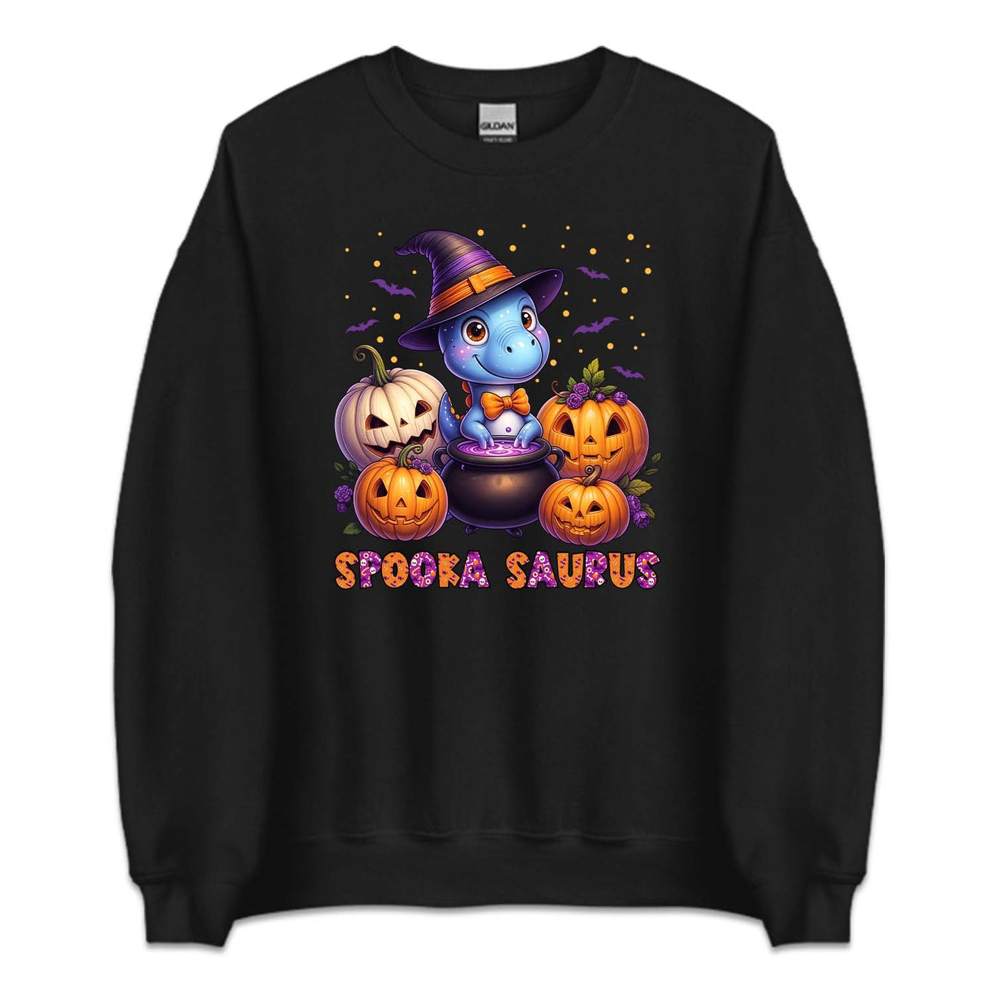 Spooka Saurus Halloween Witch Cauldron T-Rex Dinosaur | PRODUCT CODE: SPKIRUWTHC