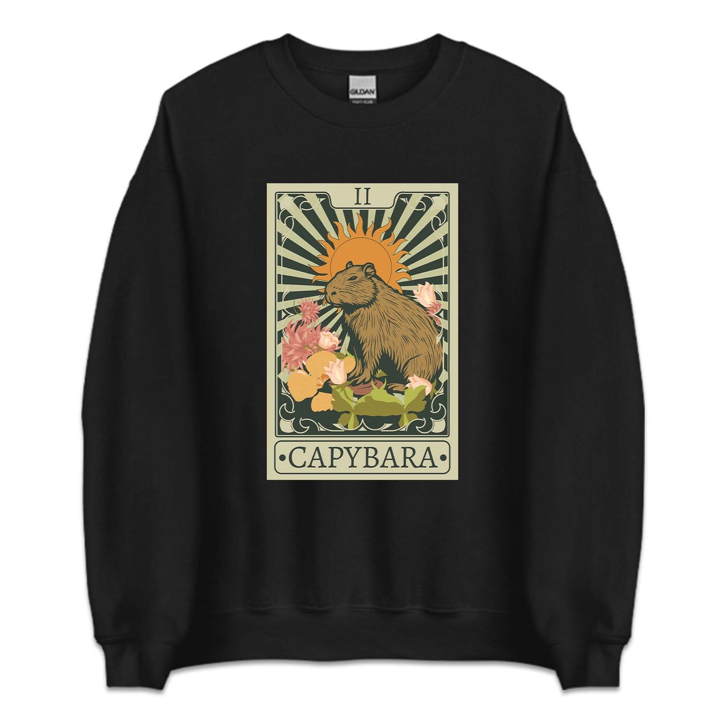 Capybara Tarot Card Mystical Animal | PRODUCT CODE: TROTCABRAP