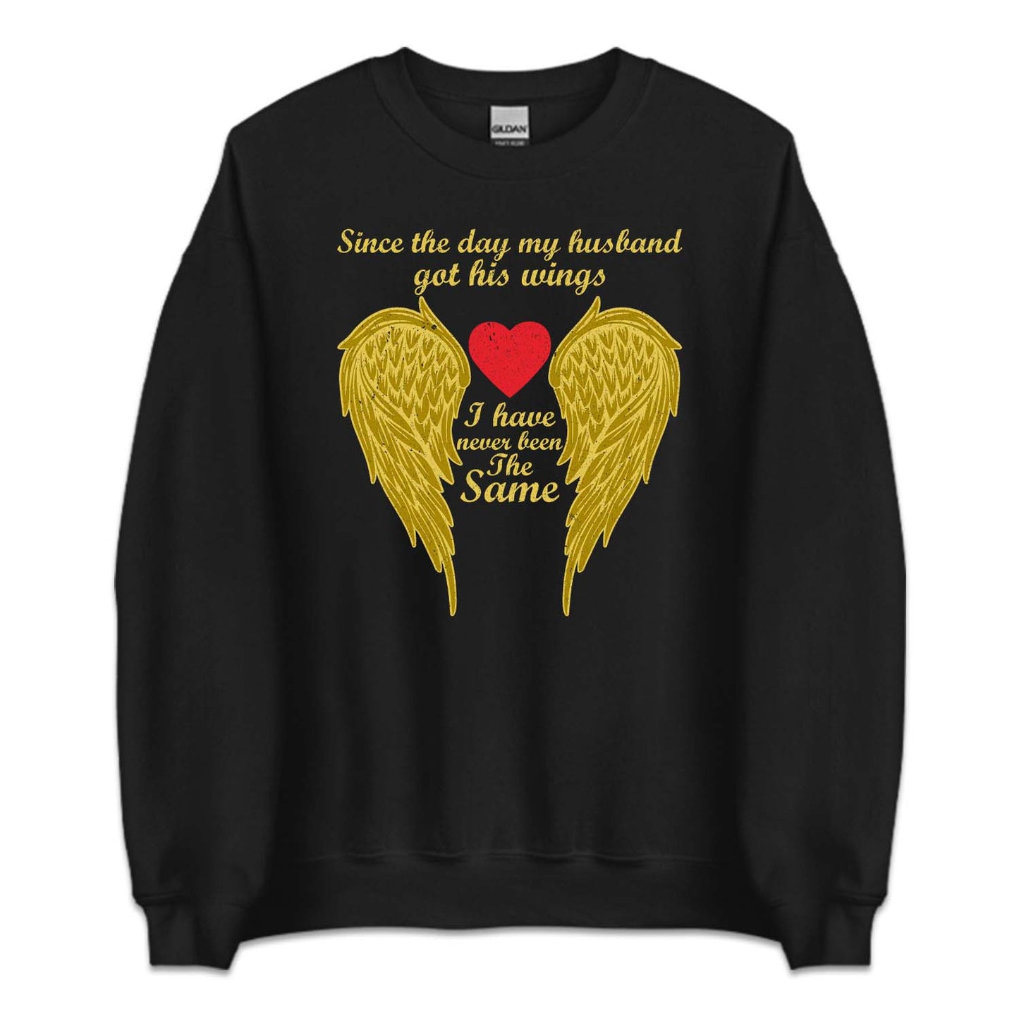Husband Got His Wings In Loving Memory | PRODUCT CODE: HSBNGTWNG