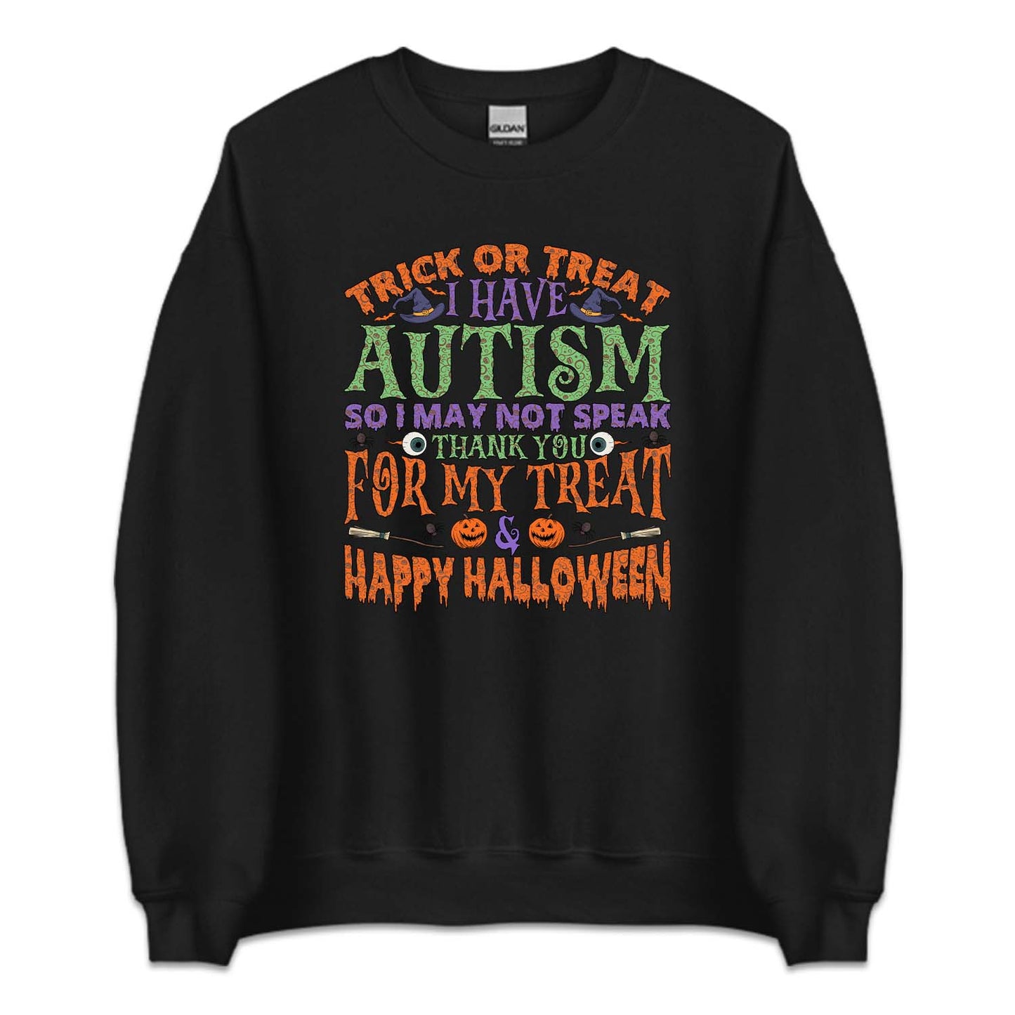 Trick Or Treat Autism Happy Halloween | PRODUCT CODE: TRRCKASMH