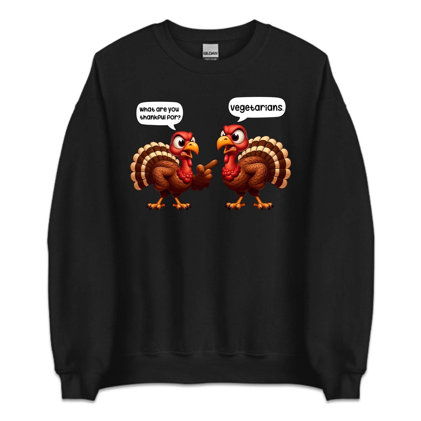 What Are You Thankful For Vegetarians Thanksgiving Vegan | PRODUCT CODE: WTHAYFLVGER