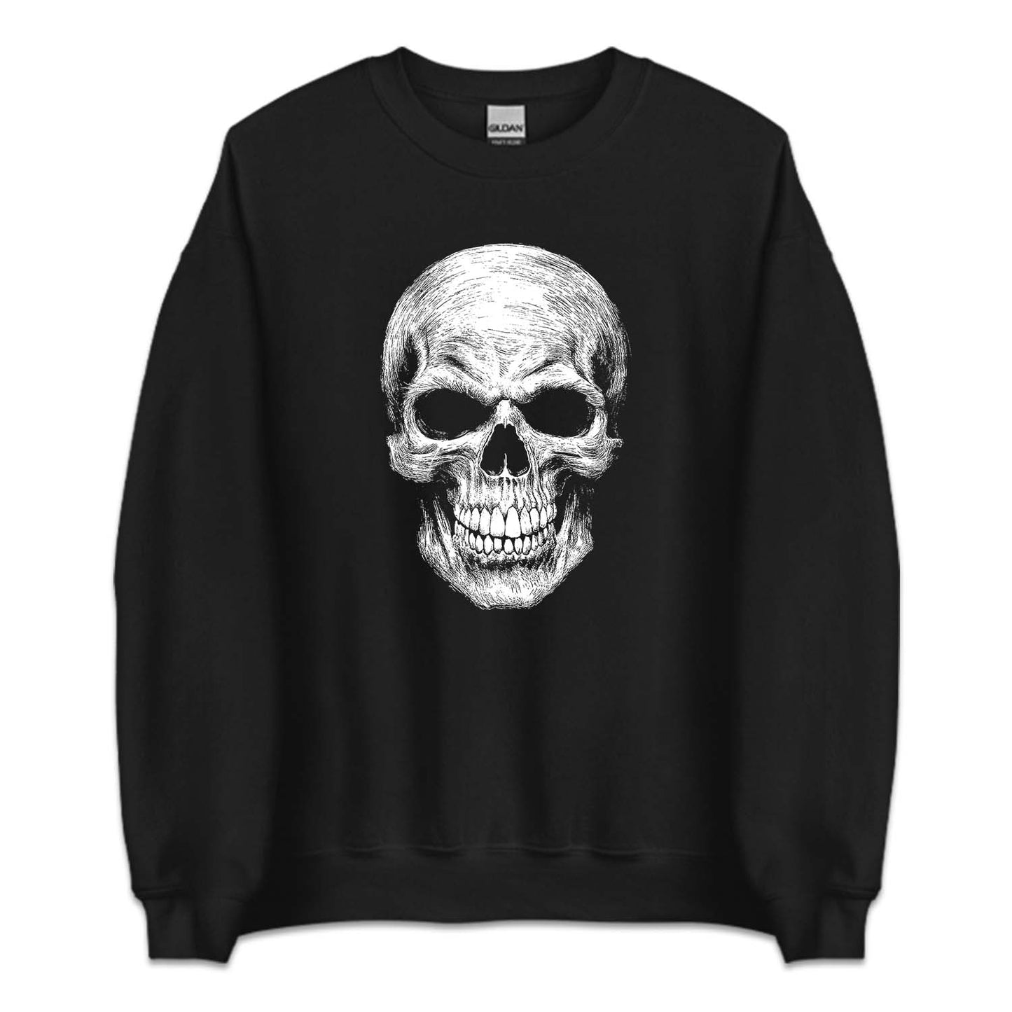 Vintage Human Skull Gothic Dark Spooky | PRODUCT CODE: HMANSKLUG