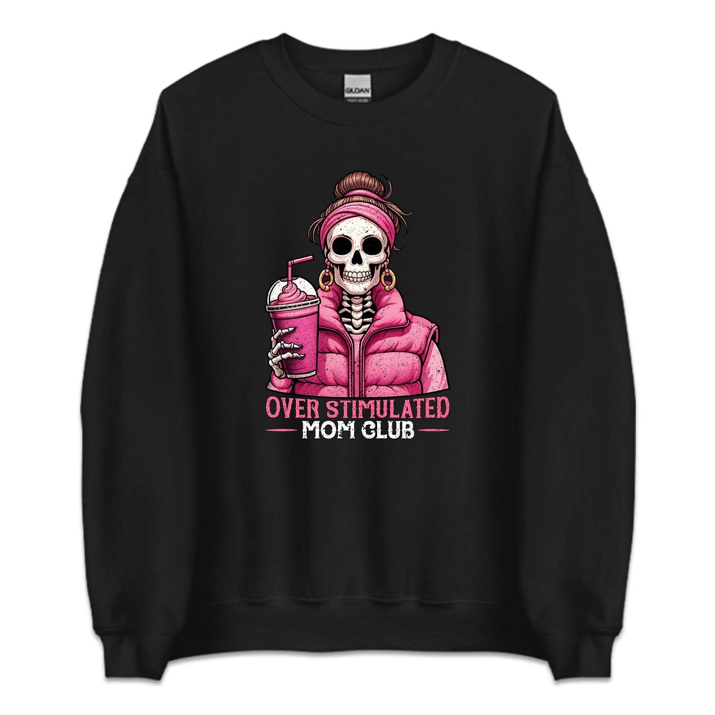 Over Stimulated Mom Club Humorous Mom | PRODUCT CODE: OVRSTMLDMC