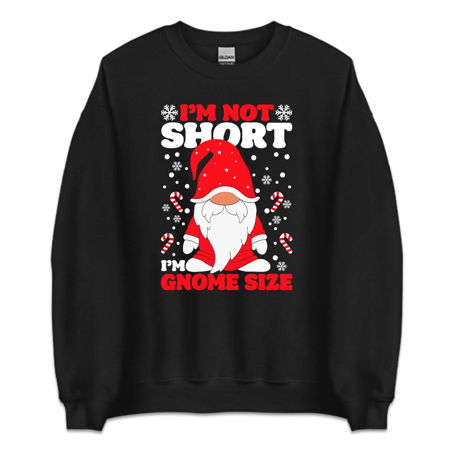 I'm Not Short I'm Gnome Size Funny Christmas Cute Xmas Gnome | PRODUCT CODE: MNTOSHGNMC