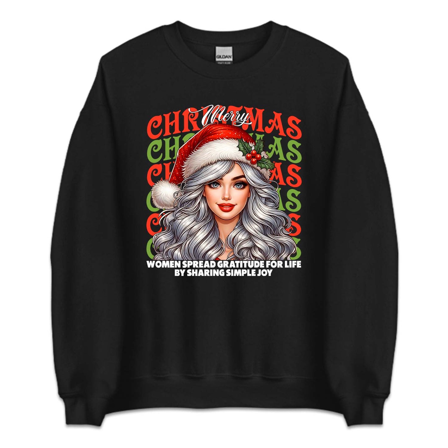 Women's Christmas Spread Gratitude and Joy Xmas Festive | PRODUCT CODE: WMNCHRTAGUD