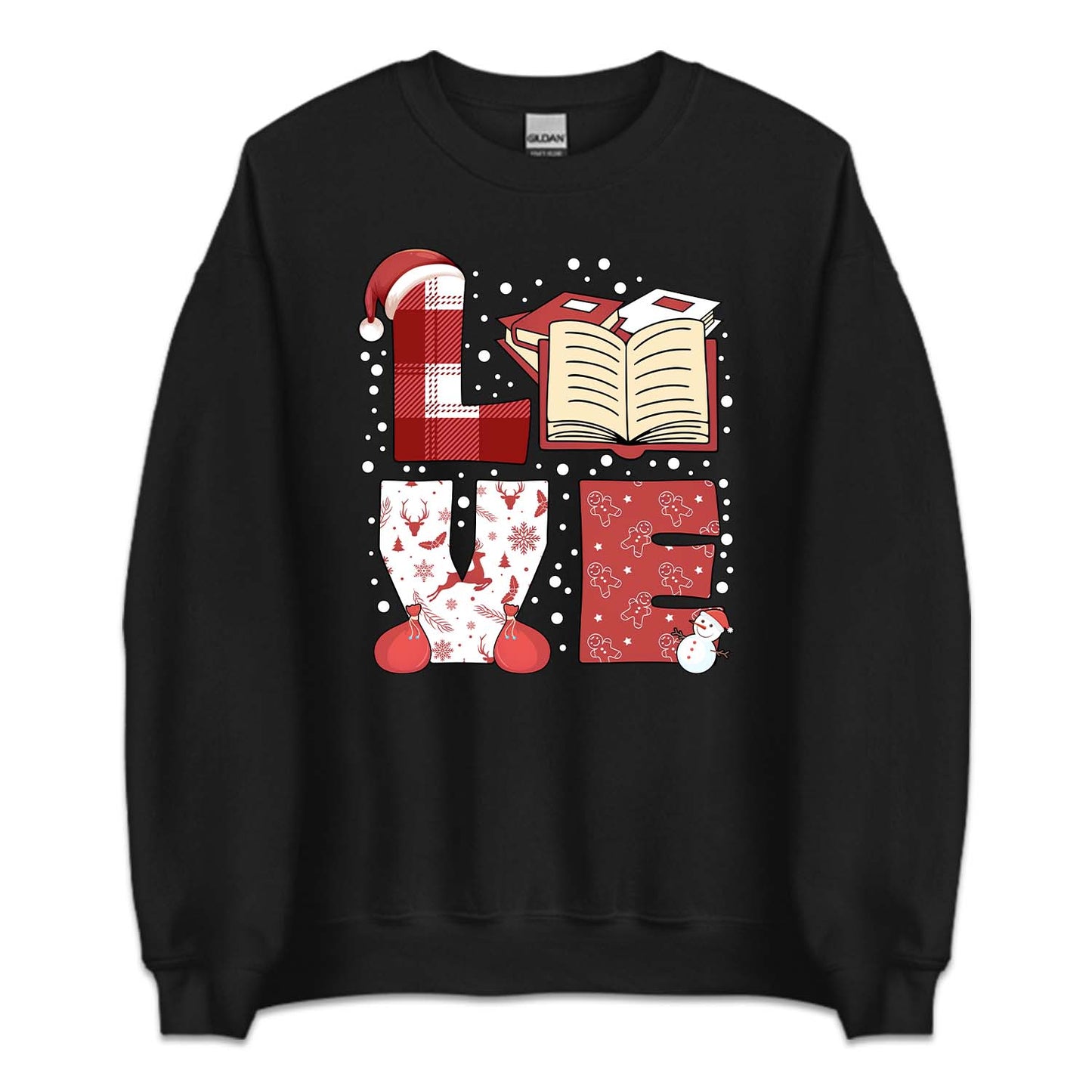 Love Christmas Books Merry Bookmas Festive Xmas Holiday Reading | PRODUCT CODE: LVCHTMZBKS