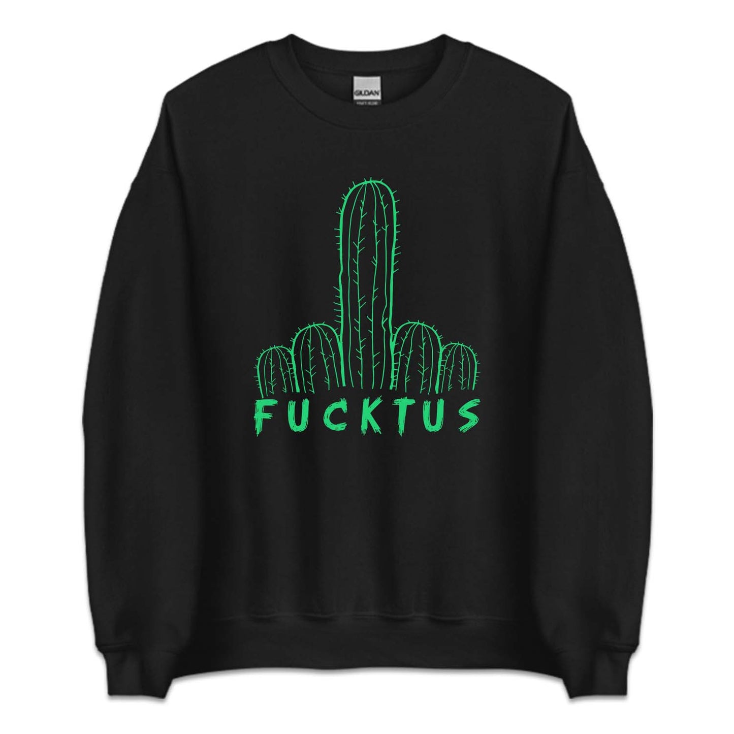 Fucktus Funny Middle Finger Cactus Sarcastic Plant Lover | PRODUCT CODE: FCTNYMDLC