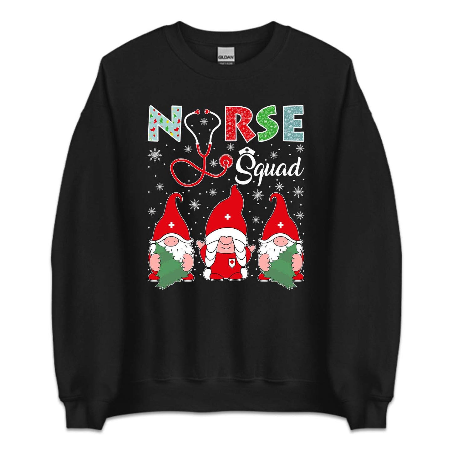 Nurse Squad Christmas Gnome Festive Medical Xmas Gnome Nurse | PRODUCT CODE: NSRUWDQGNCH
